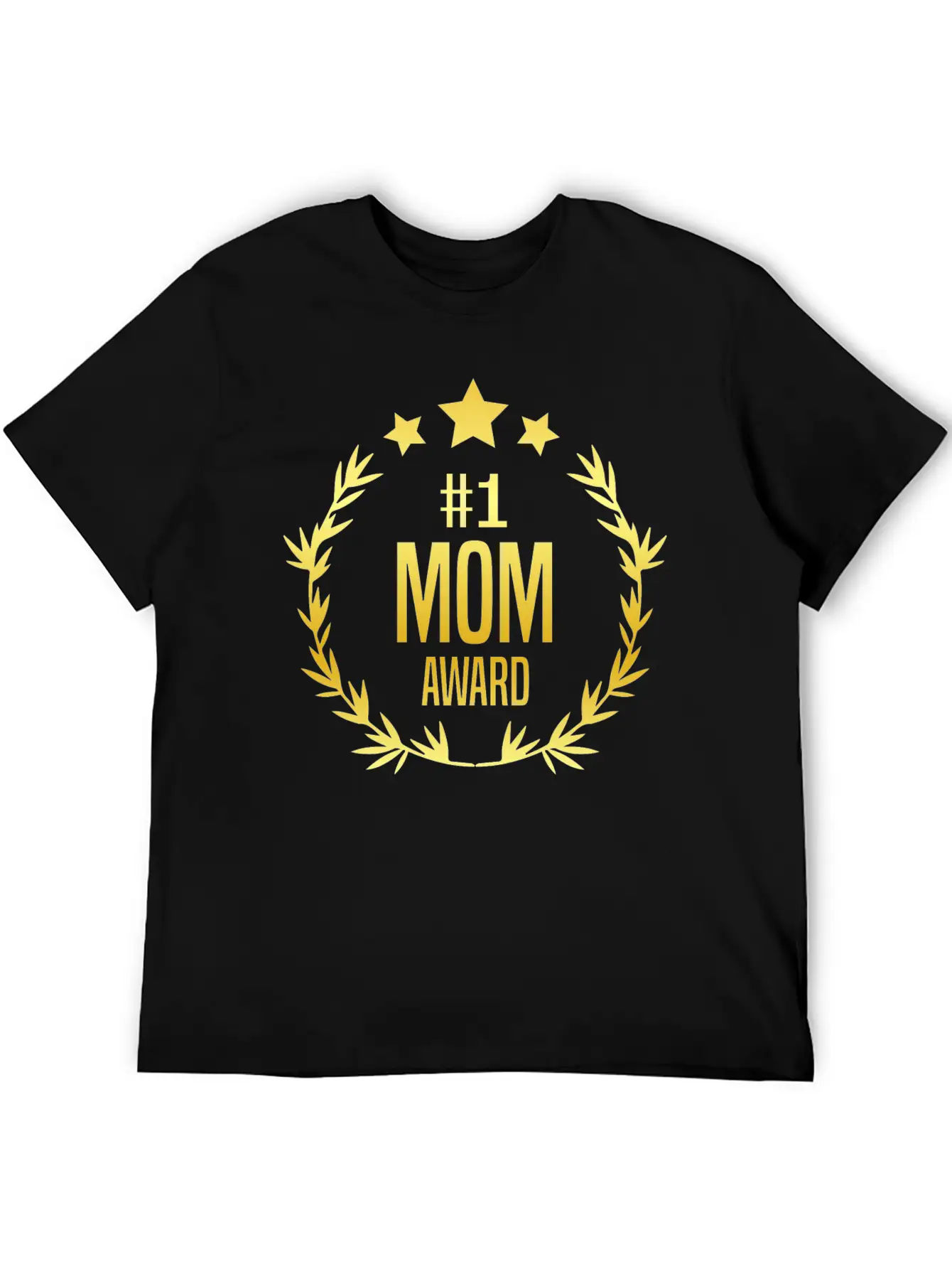 #1 Mom Award For Mother's Day Stylish Everyday T-Shirt – Unisex Basic Cotton Tee