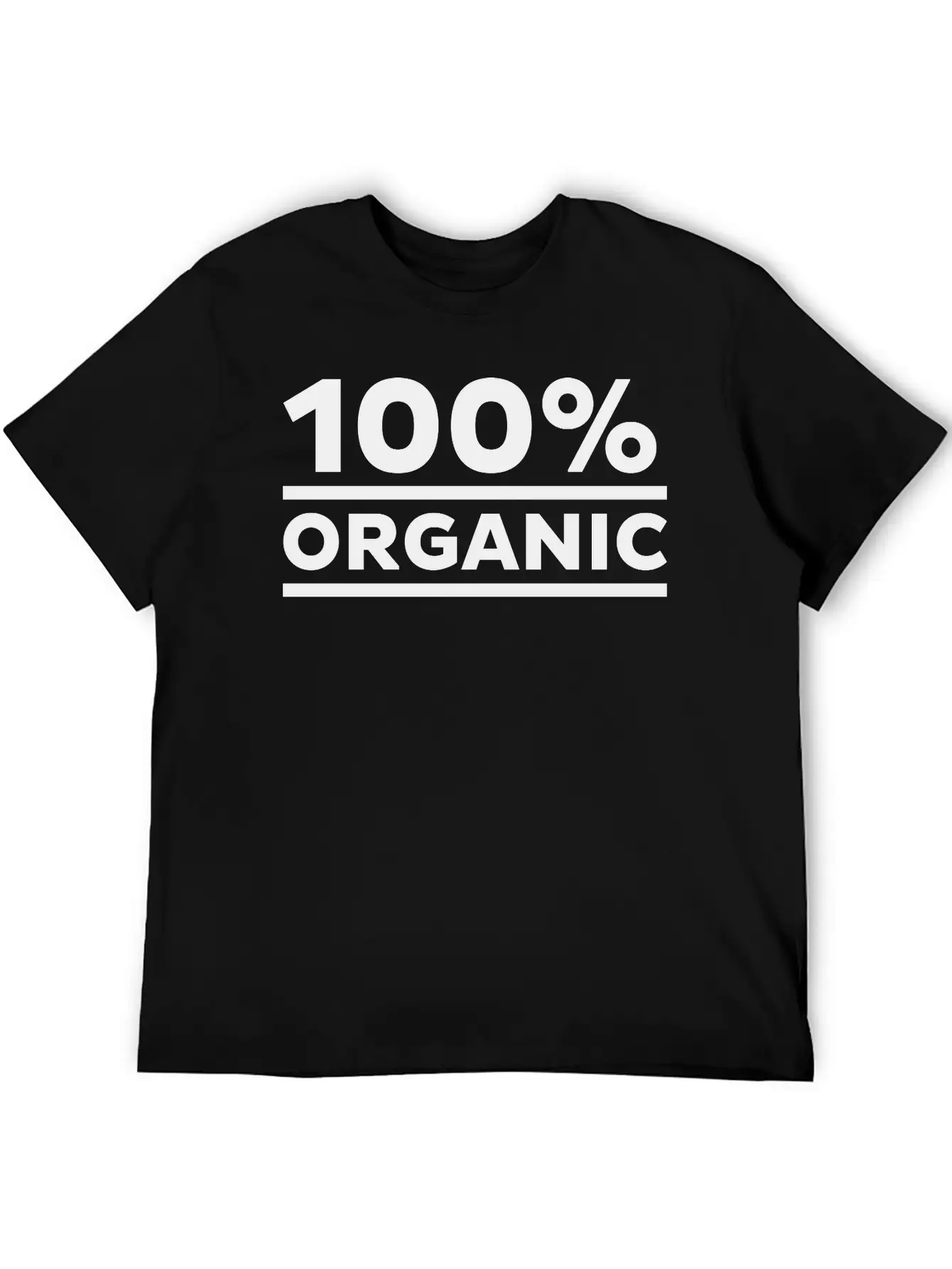 100% Organic Classic Cotton Tee – Unisex Comfort For Any Season