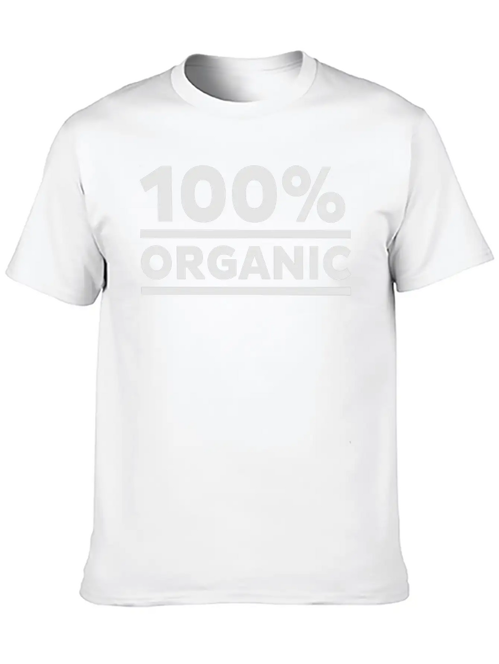 100% Organic Classic Cotton Tee – Unisex Comfort For Any Season