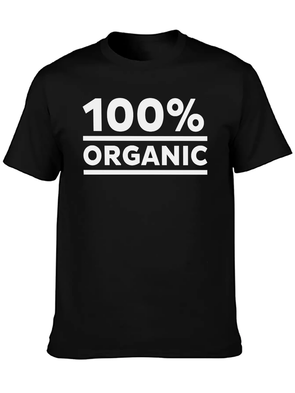 100% Organic Classic Cotton Tee – Unisex Comfort For Any Season