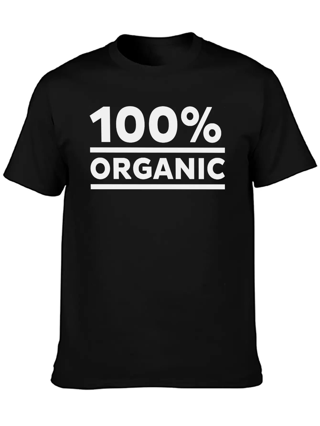100% Organic Classic Cotton Tee – Unisex Comfort For Any Season