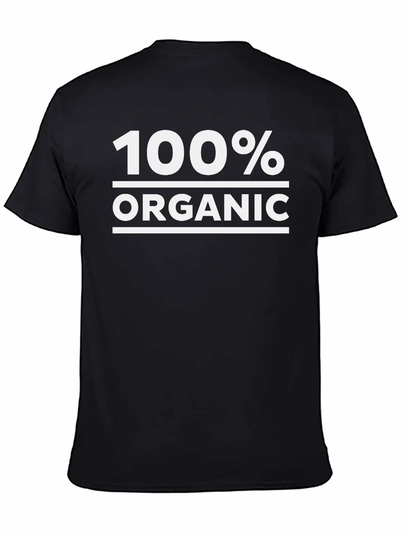 100% Organic Classic Cotton Tee – Unisex Comfort For Any Season