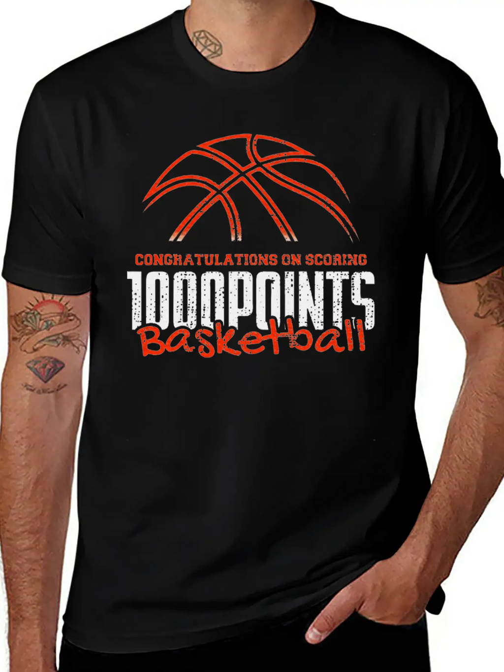1000 Points Basketball Scorer High School Timeless Short Sleeve Tee – Comfy And Minimalist Design