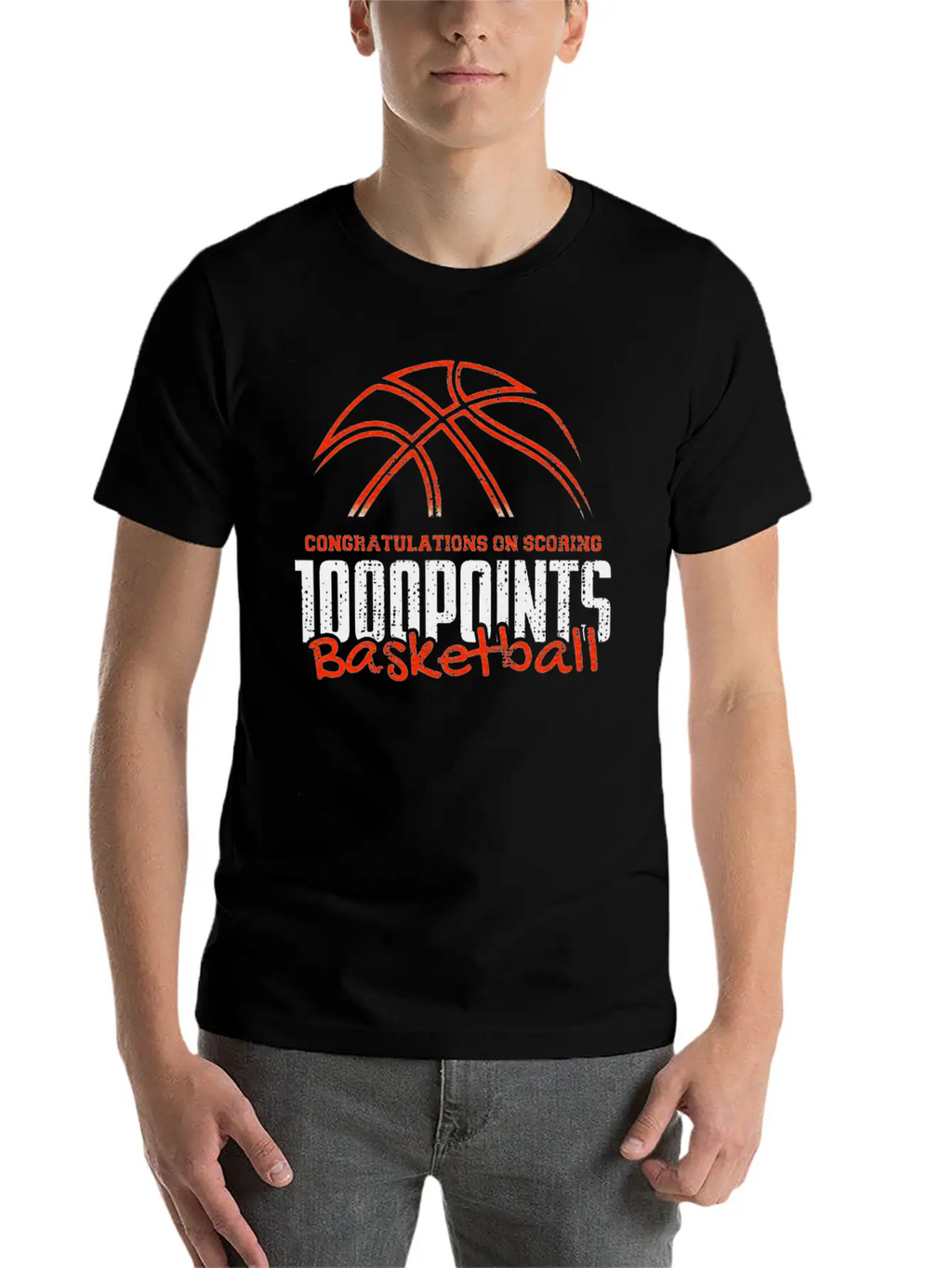 1000 Points Basketball Scorer High School Timeless Short Sleeve Tee – Comfy And Minimalist Design