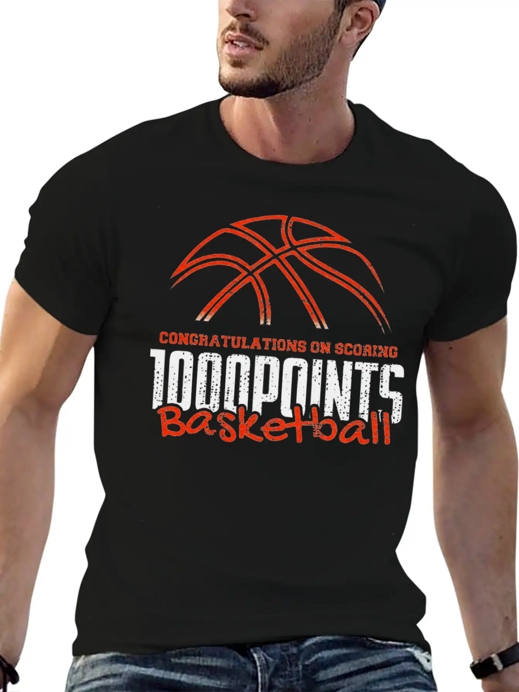 1000 Points Basketball Scorer High School Timeless Short Sleeve Tee – Comfy And Minimalist Design