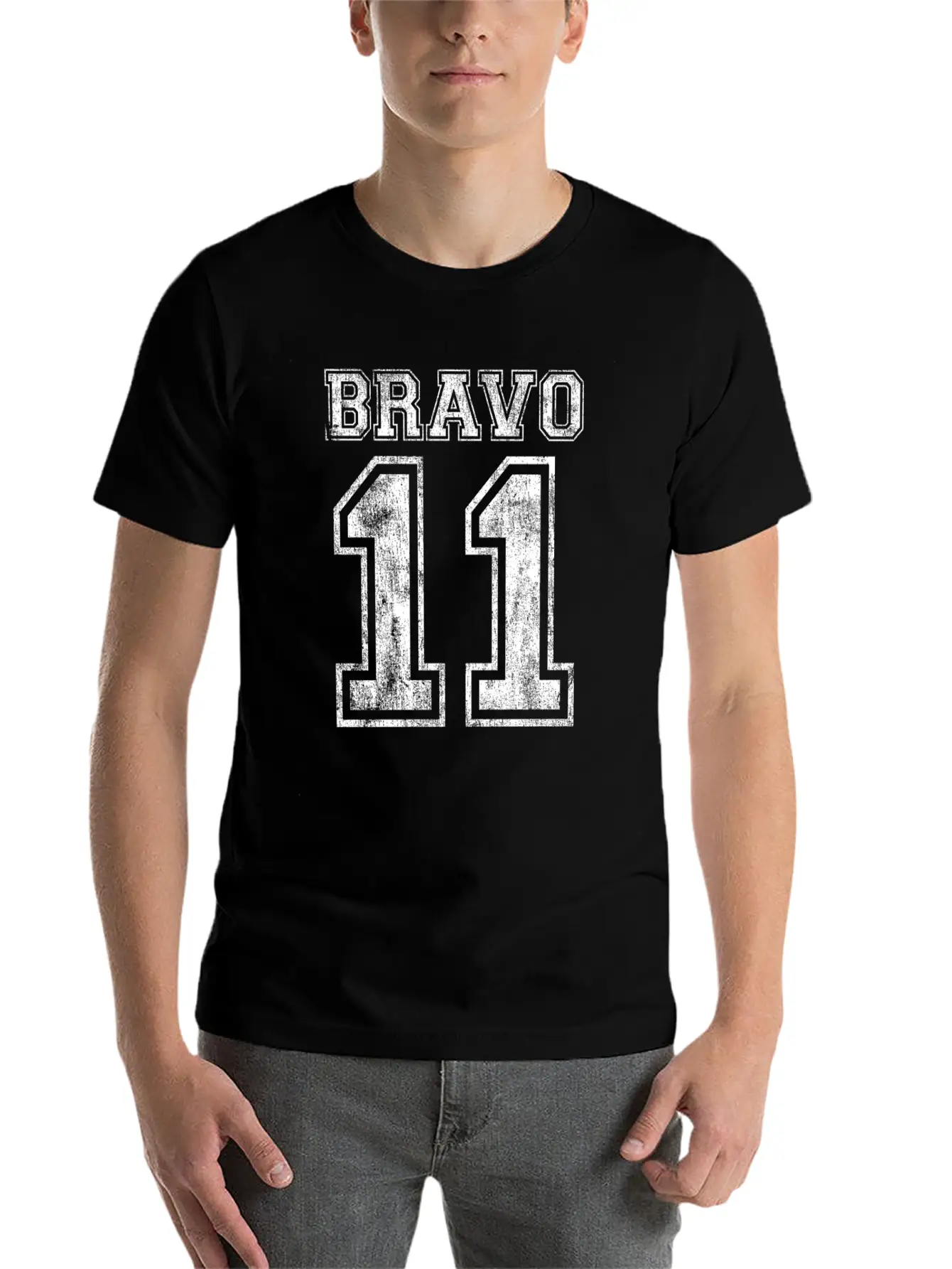 11 Bravo - US Infantry Design - U.S. Military Modern Fit Casual T-Shirt – Clean And Versatile Design