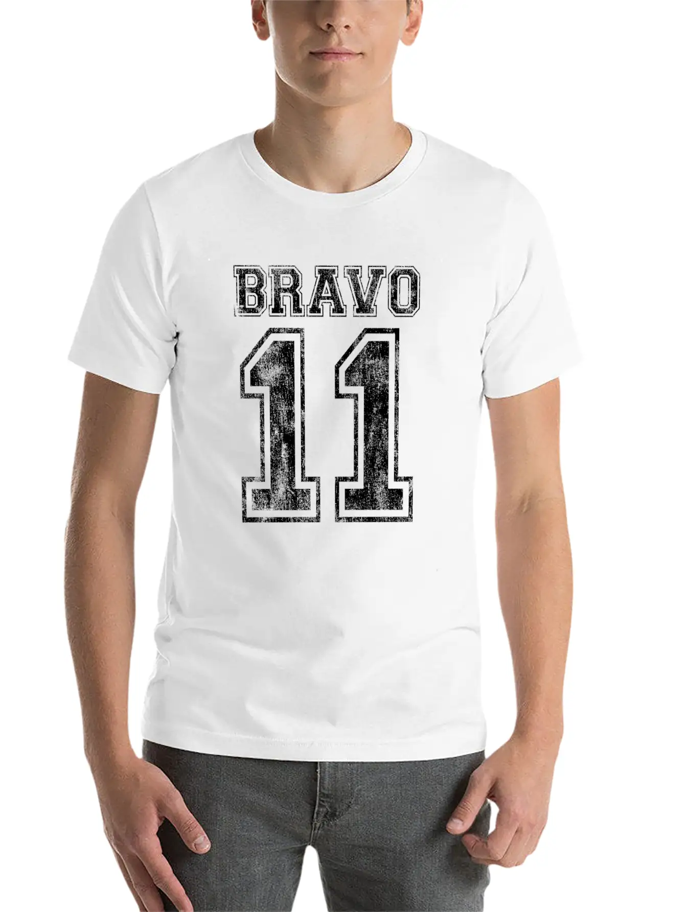 11 Bravo - US Infantry Design - U.S. Military Modern Fit Casual T-Shirt – Clean And Versatile Design