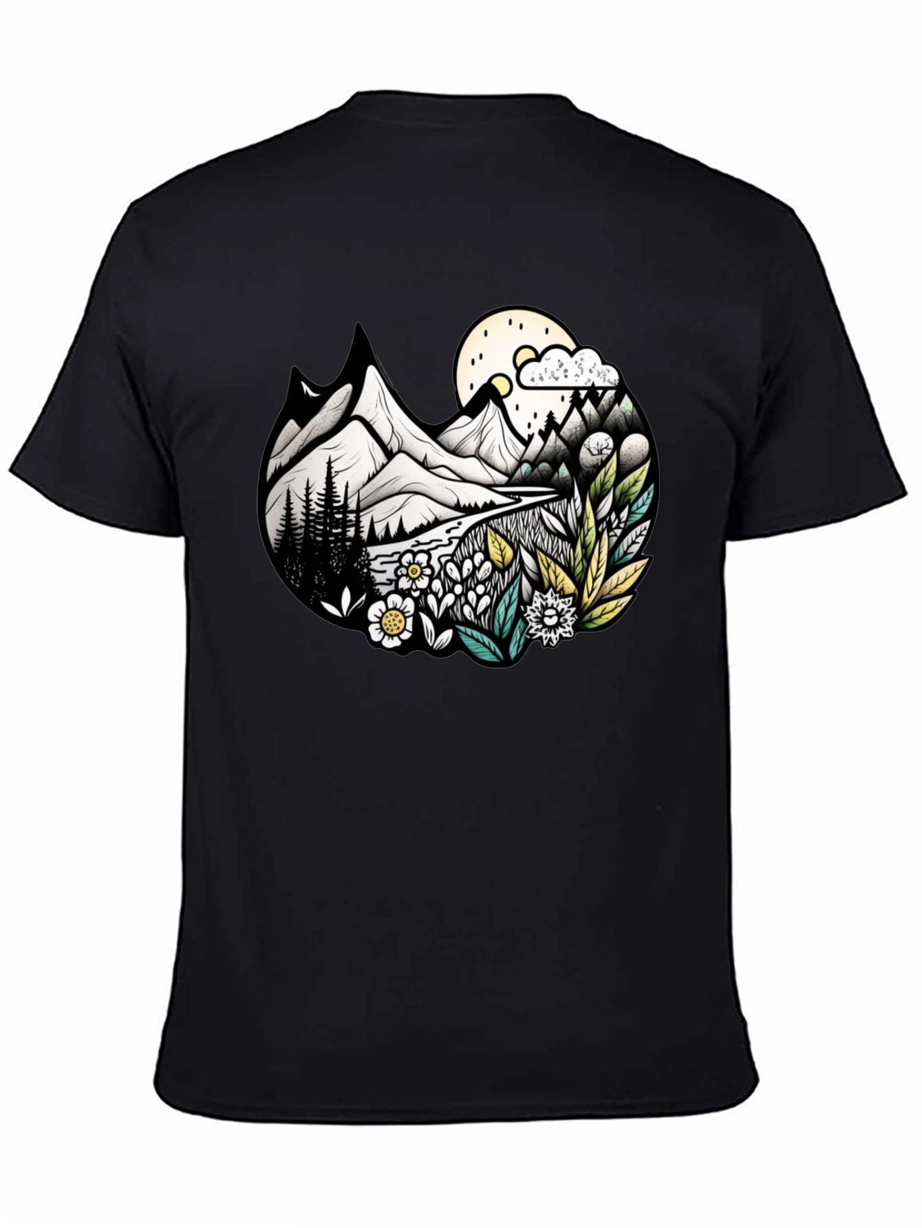 Nature Landscape Graphic Tee - Unisex