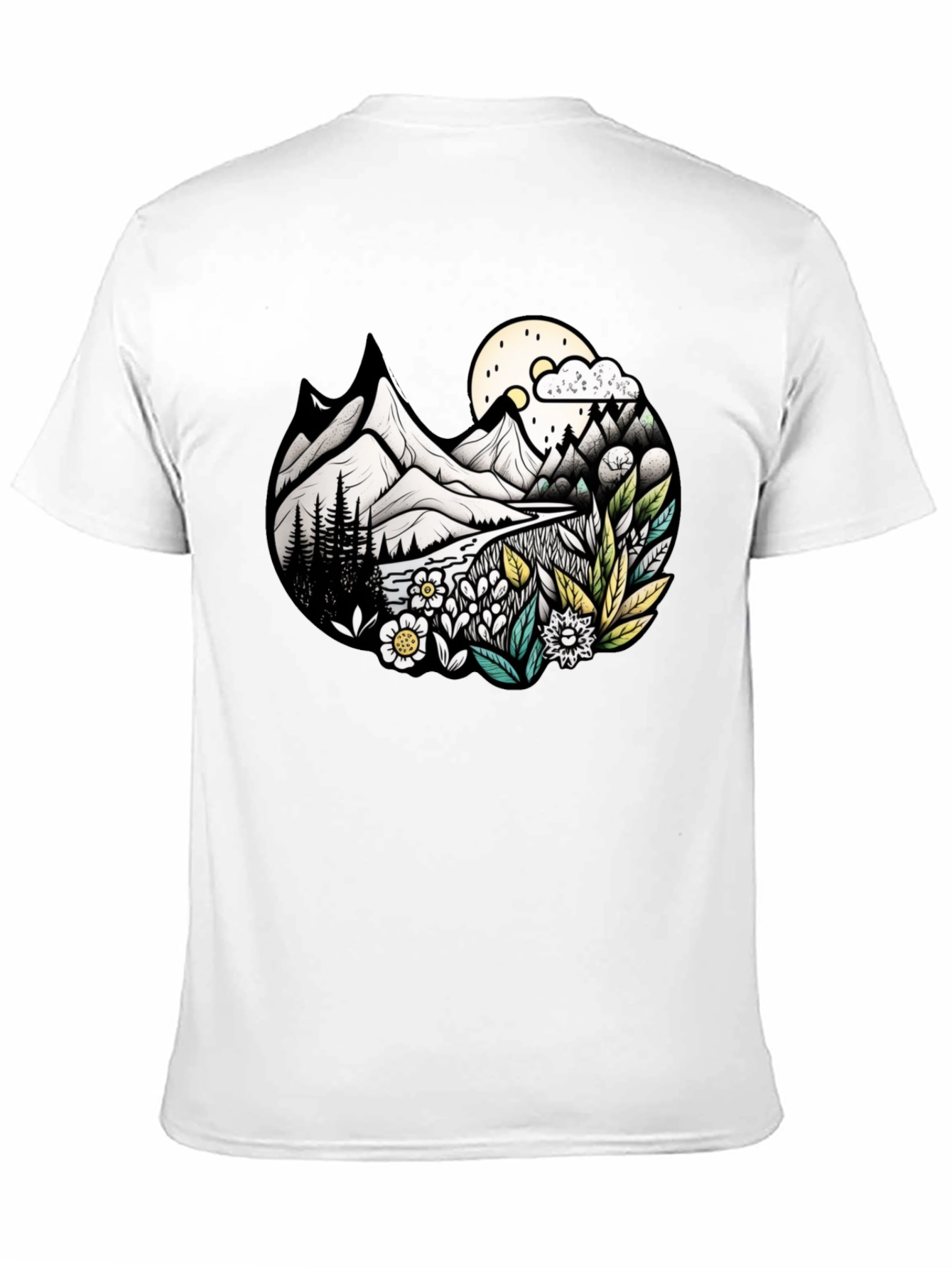 Nature Landscape Graphic Tee - Unisex
