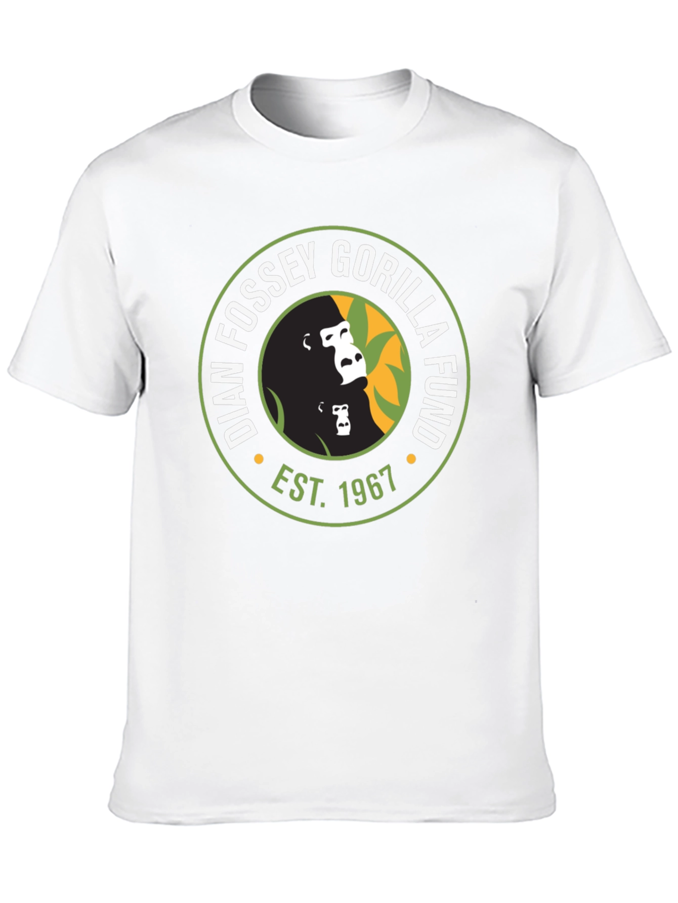 Dian Fossey Gorilla Fund T-Shirt - Est. 1967 - Black