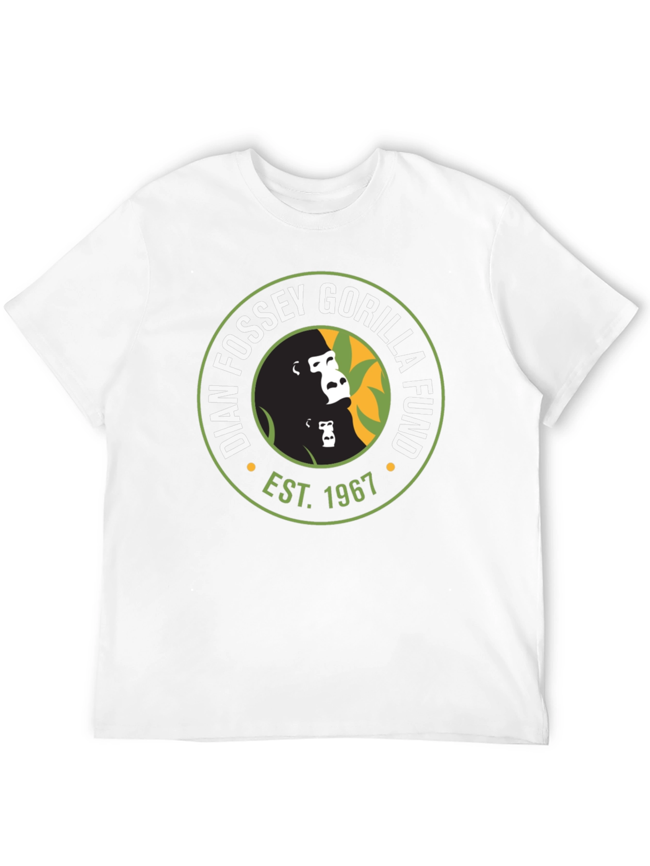 Dian Fossey Gorilla Fund T-Shirt - Est. 1967 - Black