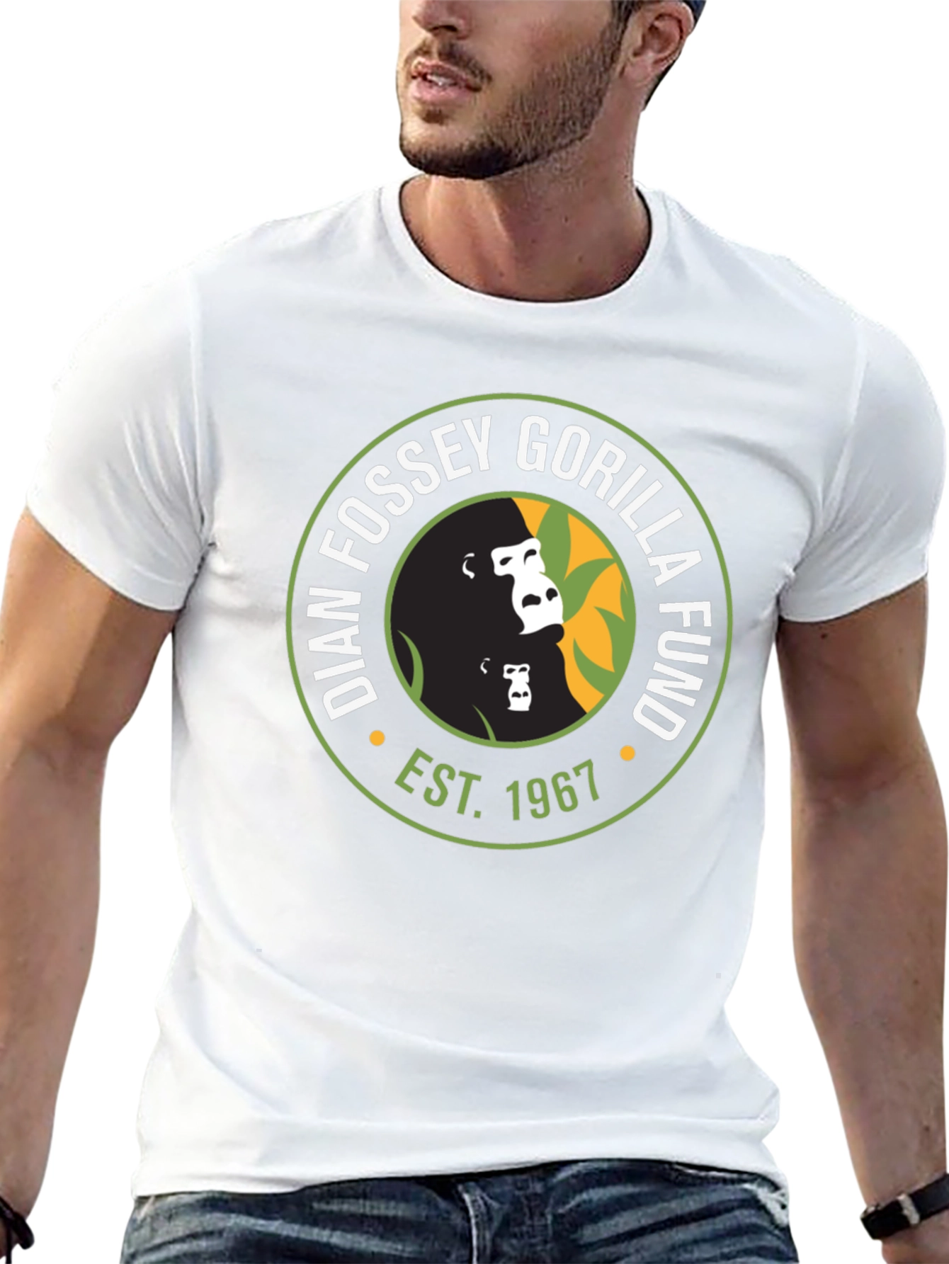 Dian Fossey Gorilla Fund T-Shirt - Est. 1967 - Black