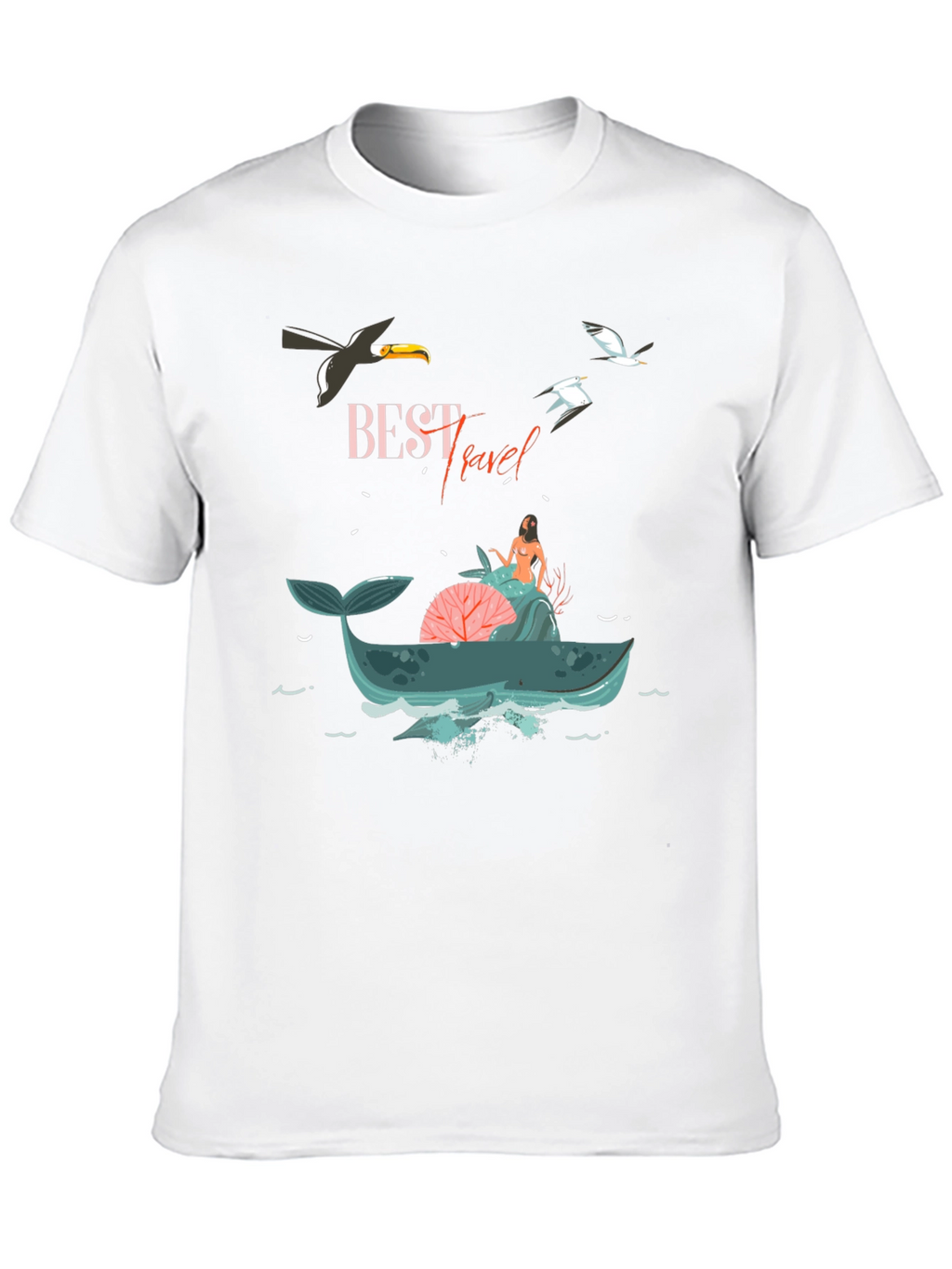 Best Travel Graphic T-Shirt - Whale Adventure Tee