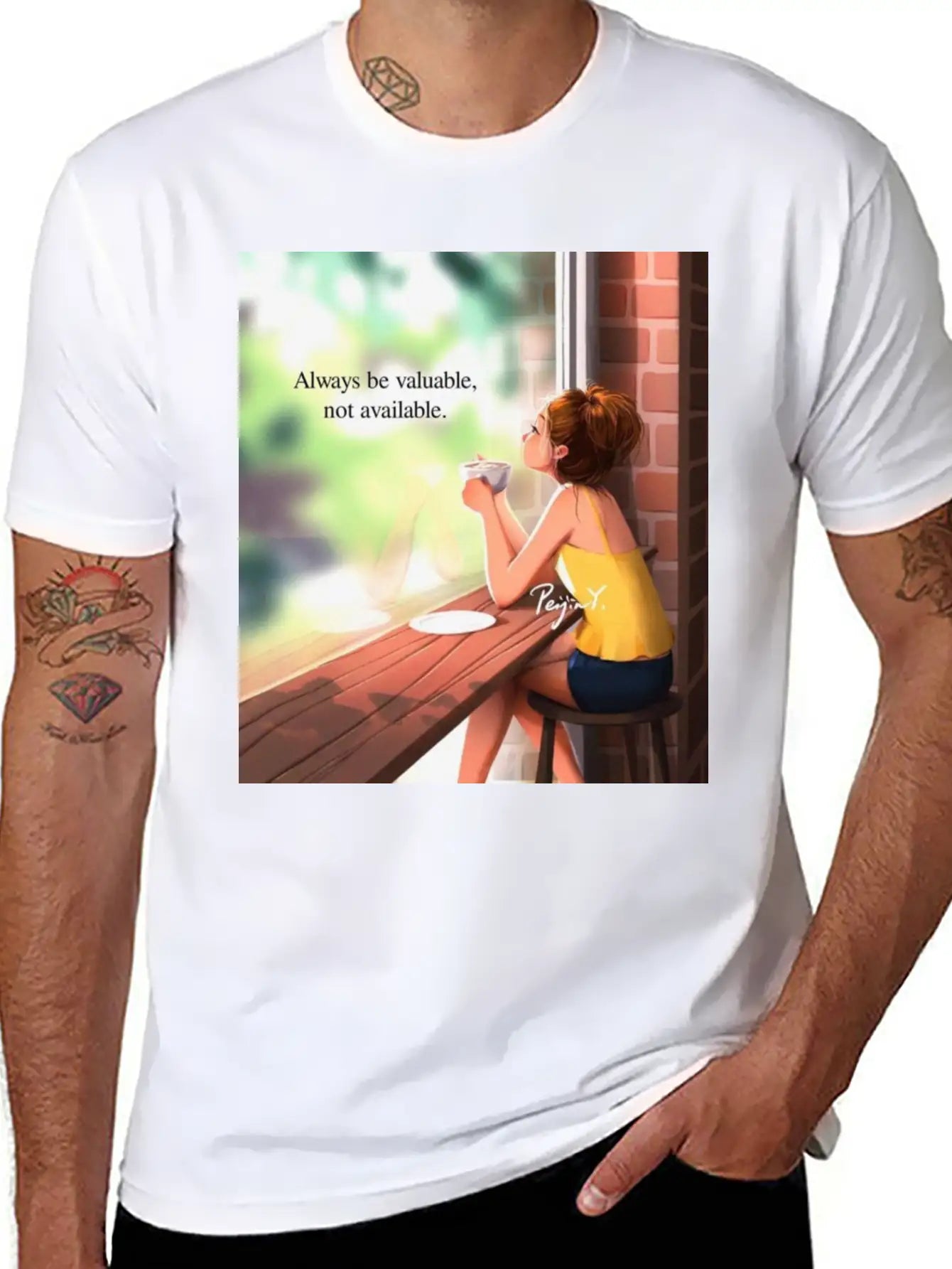 13e7bd4f74c37ef360517b4362618fef Essential Cotton Tee For Daily Outfits – Unisex Style