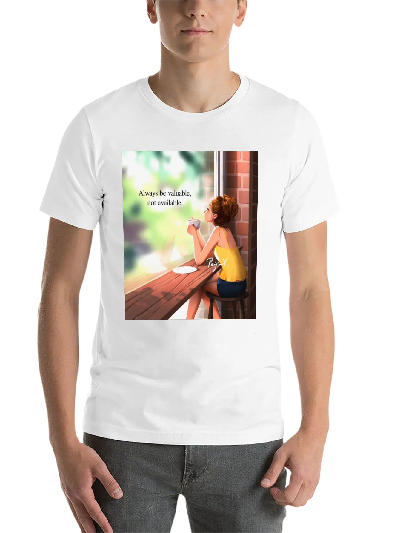 13e7bd4f74c37ef360517b4362618fef Essential Cotton Tee For Daily Outfits – Unisex Style