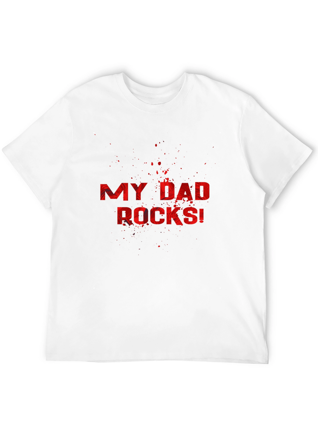 My Dad Rocks! Graphic Tee - Cool Dad Gift