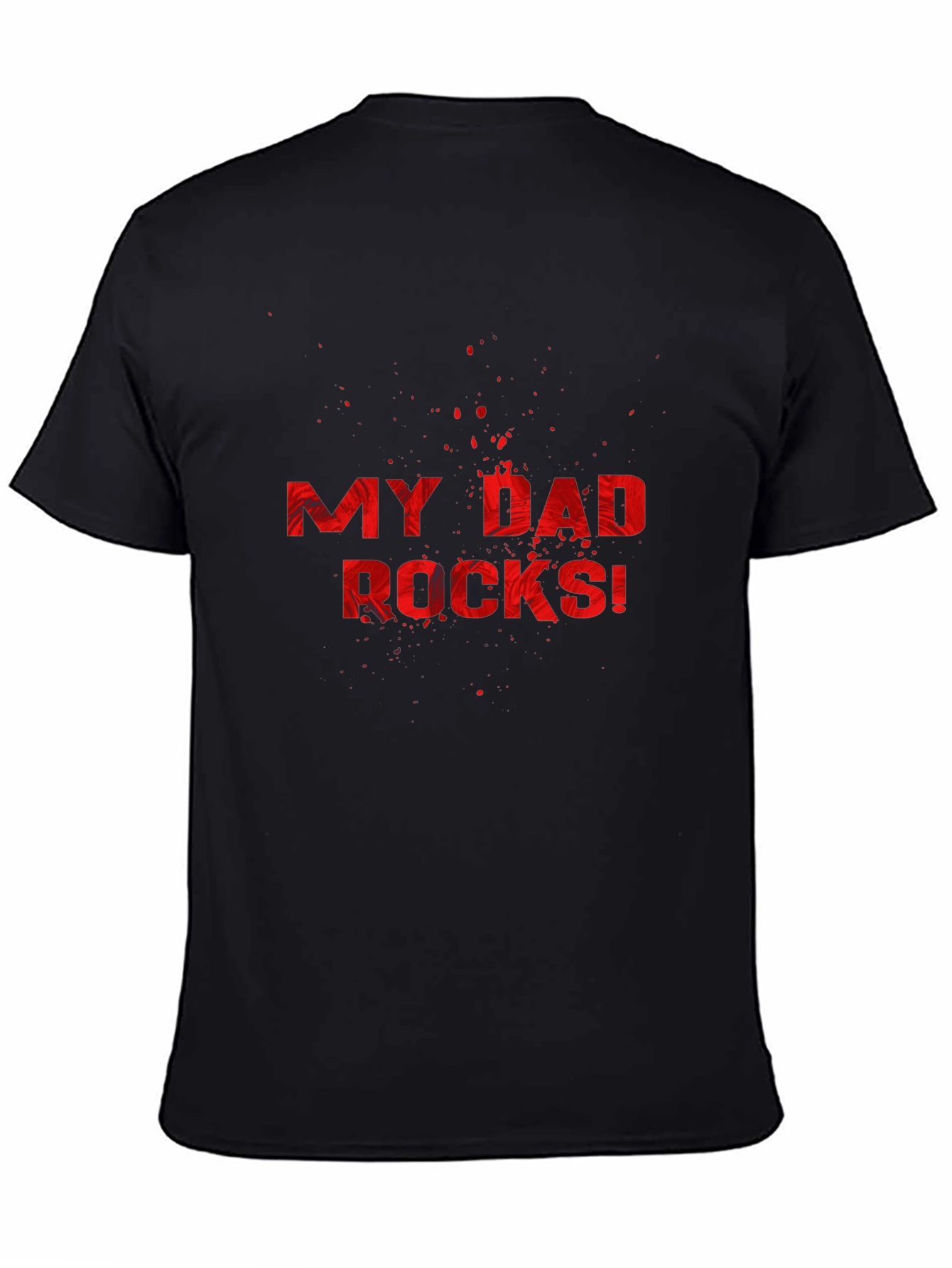 My Dad Rocks! Graphic Tee - Cool Dad Gift