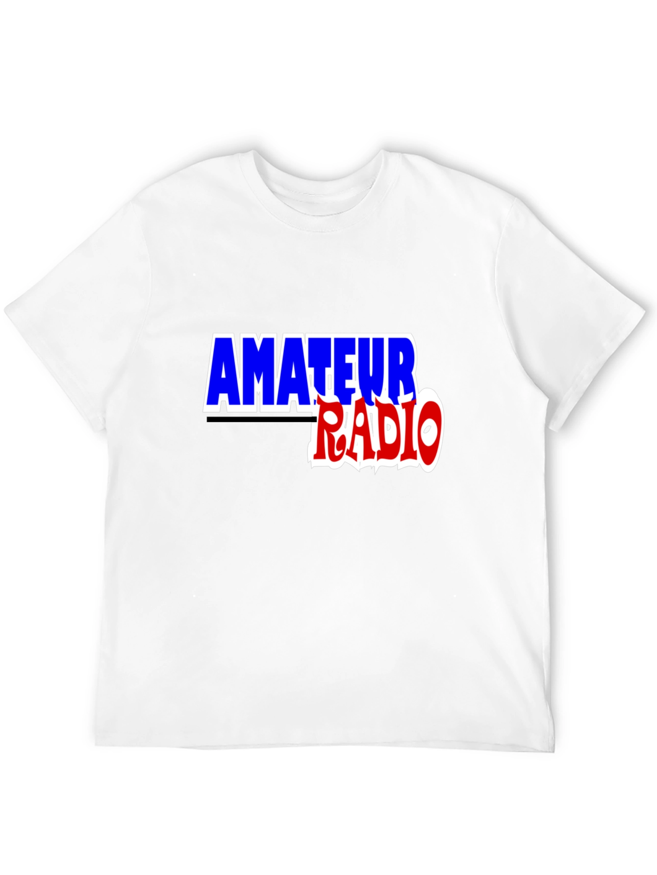 Amateur Radio T-Shirt - Black Ham Radio Tee