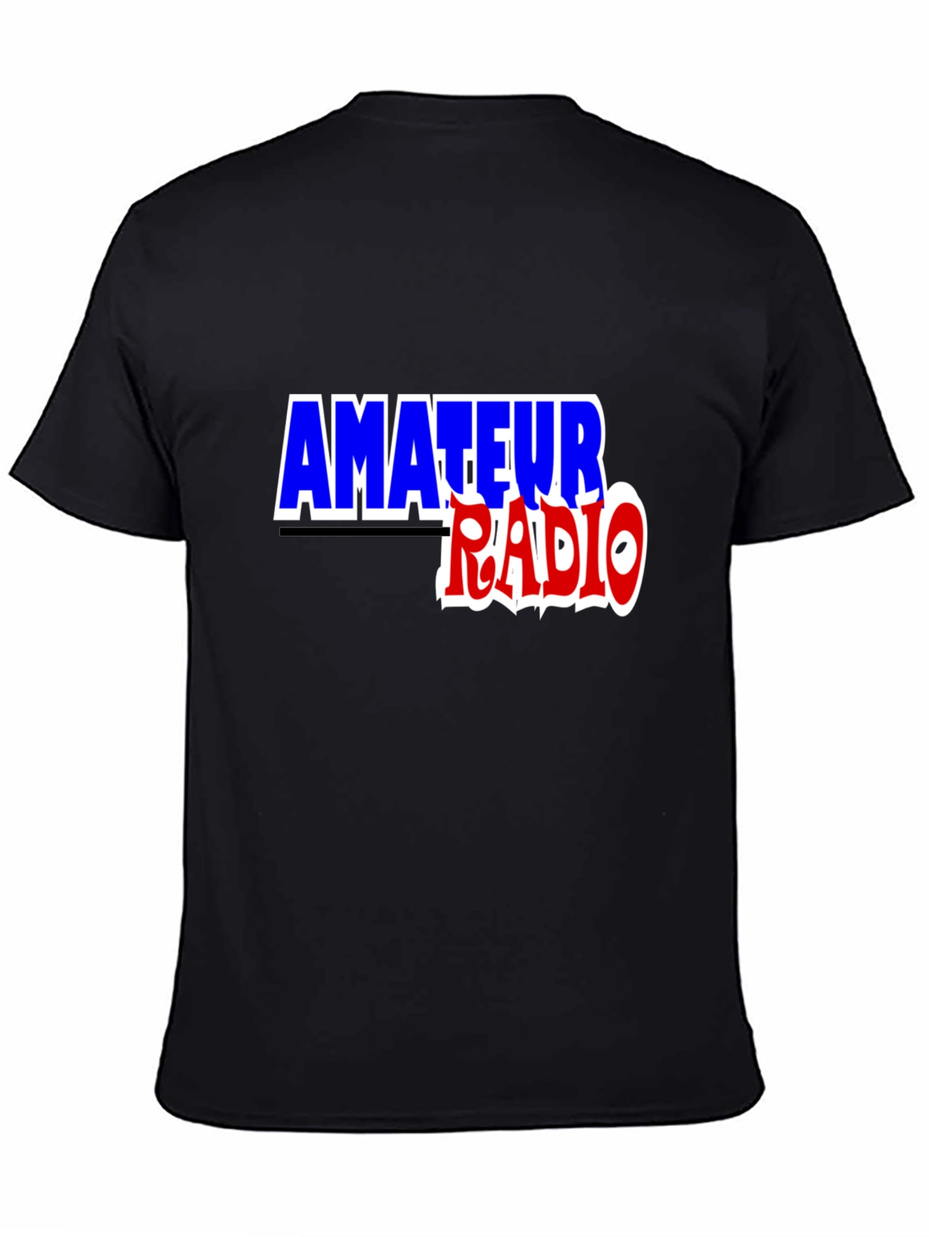 Amateur Radio T-Shirt - Black Ham Radio Tee