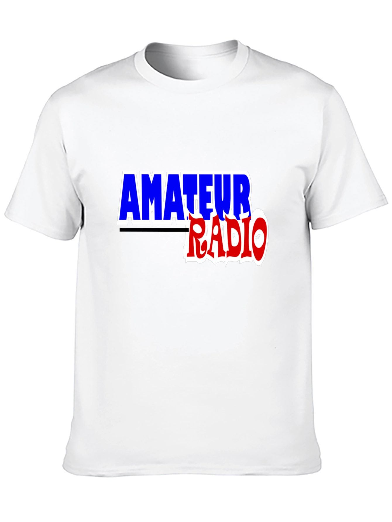 Amateur Radio T-Shirt - Black Ham Radio Tee