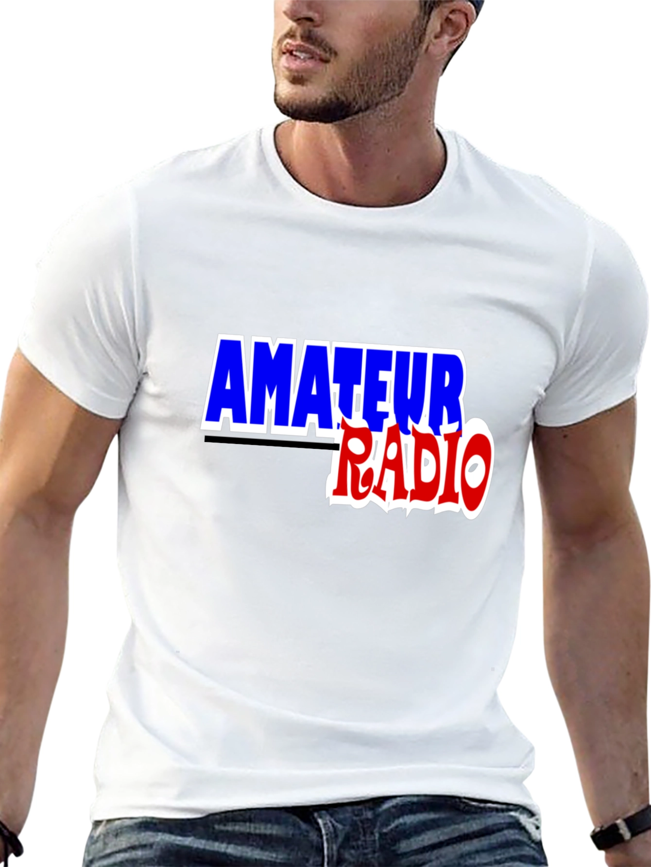 Amateur Radio T-Shirt - Black Ham Radio Tee