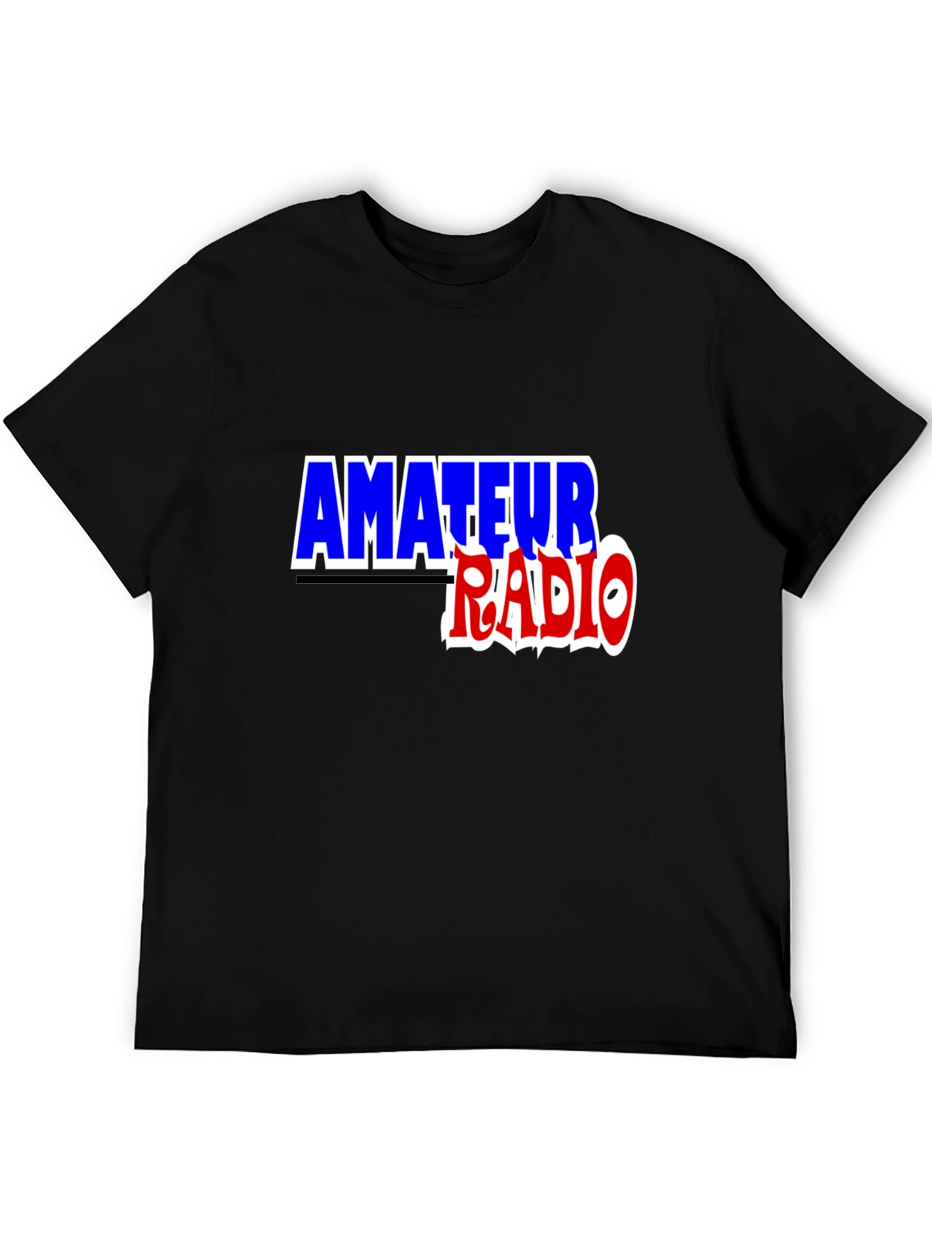 Amateur Radio T-Shirt - Black Ham Radio Tee