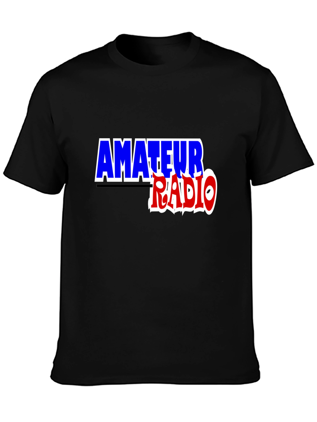 Amateur Radio T-Shirt - Black Ham Radio Tee
