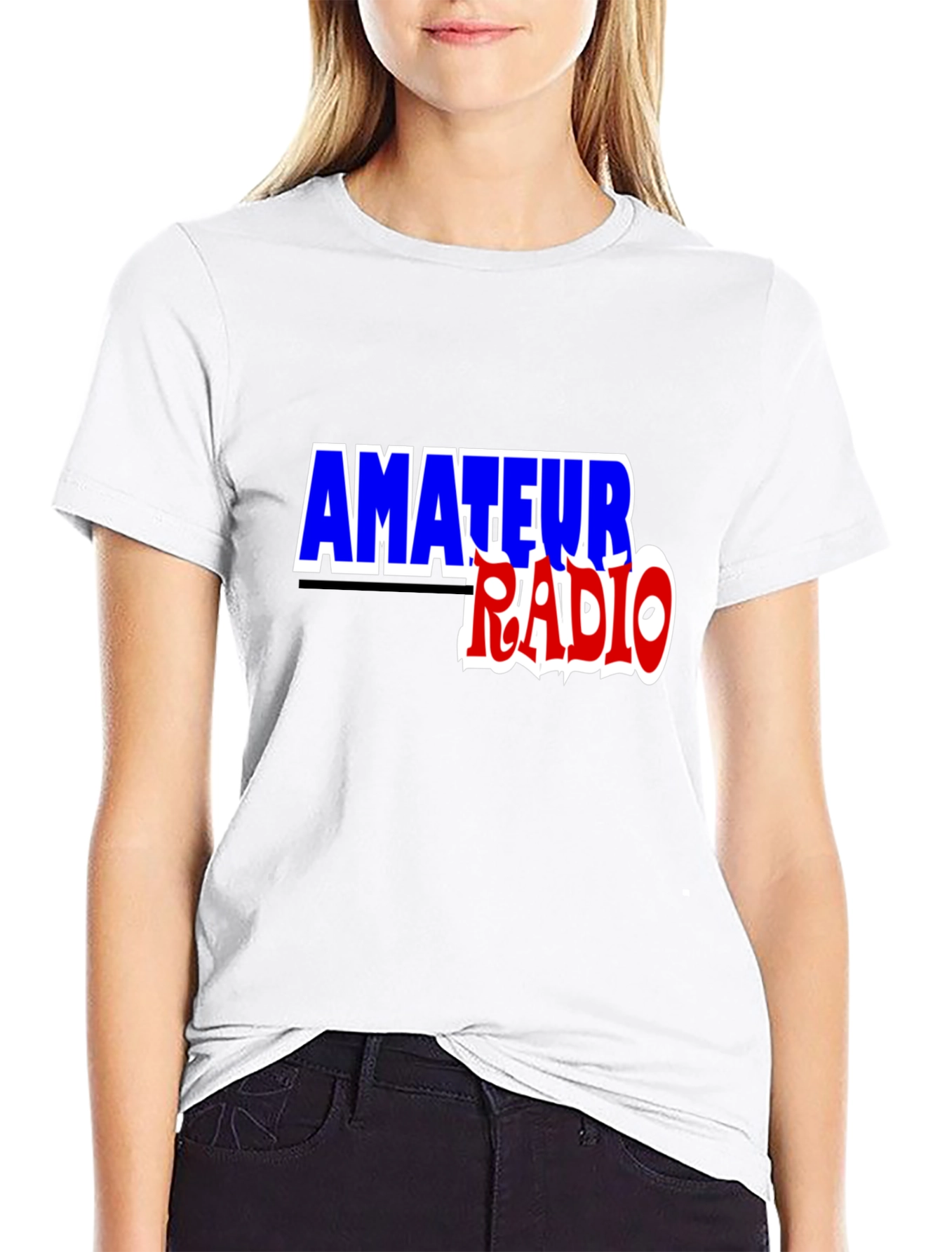 Amateur Radio T-Shirt - Black Ham Radio Tee