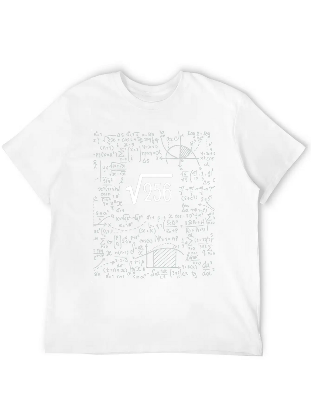 16th Birthday Square Root Of 256: 16 Years Old Basic Graphic T-Shirt – Daily Comfort In Soft Cotton