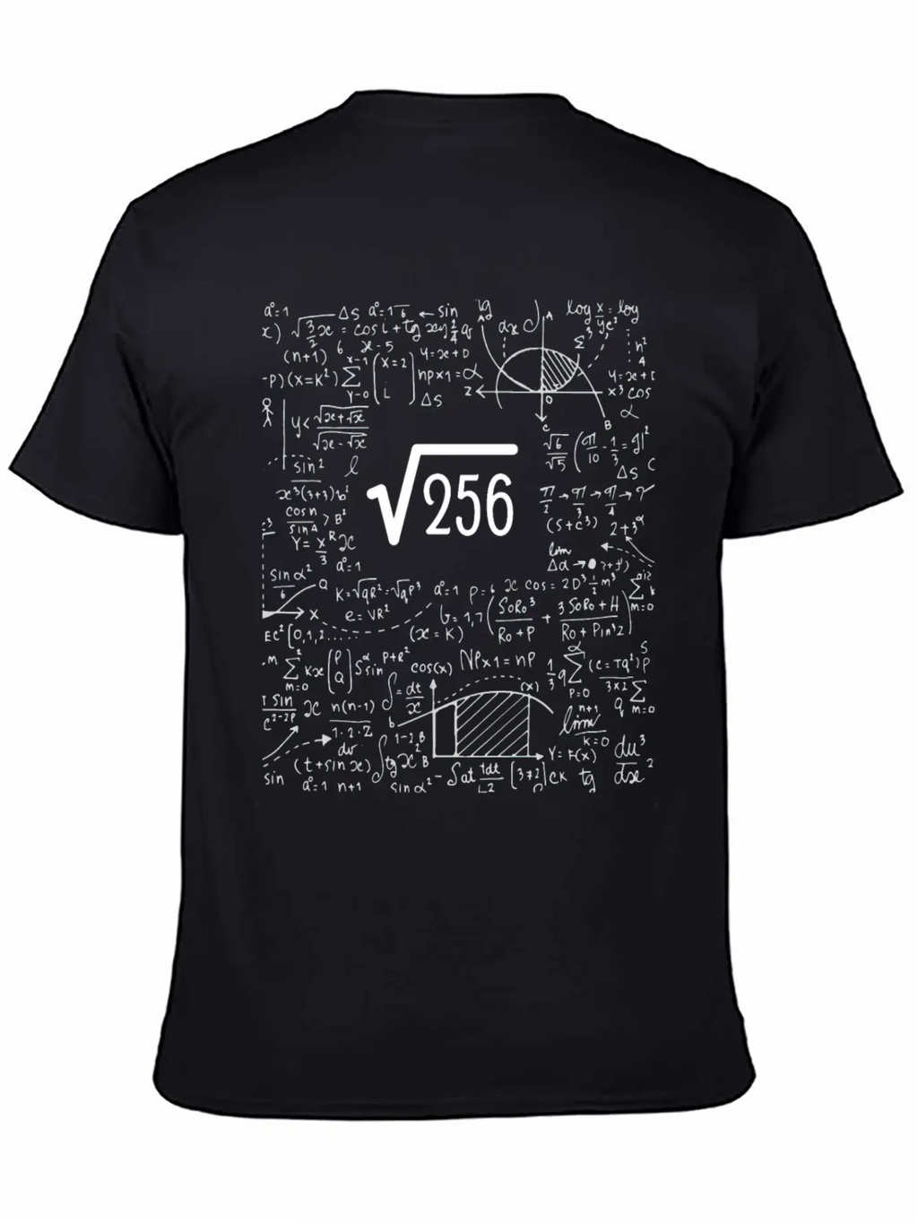 16th Birthday Square Root Of 256: 16 Years Old Basic Graphic T-Shirt – Daily Comfort In Soft Cotton