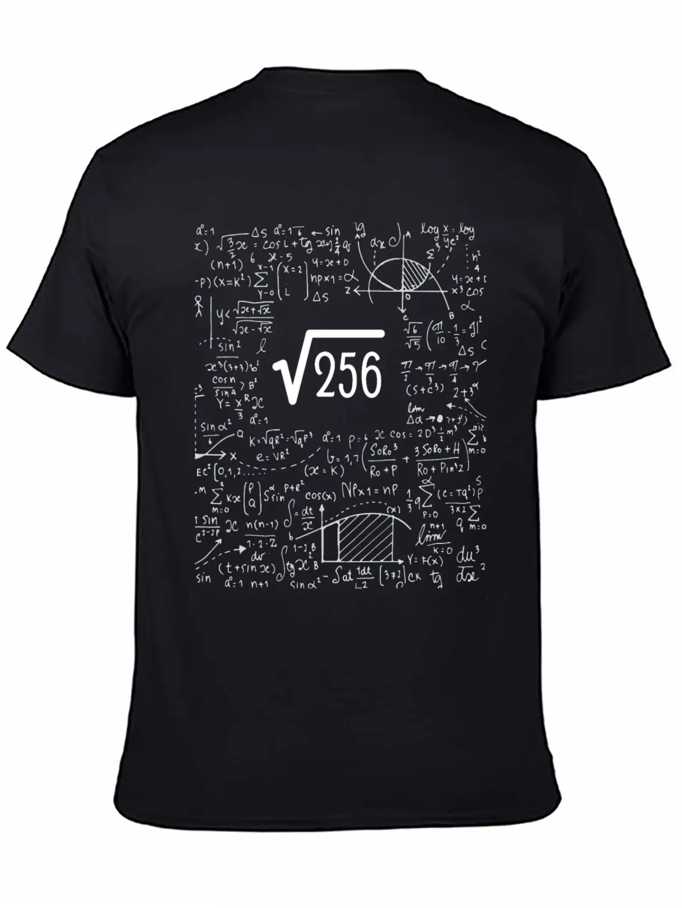 16th Birthday Square Root Of 256: 16 Years Old Basic Graphic T-Shirt – Daily Comfort In Soft Cotton