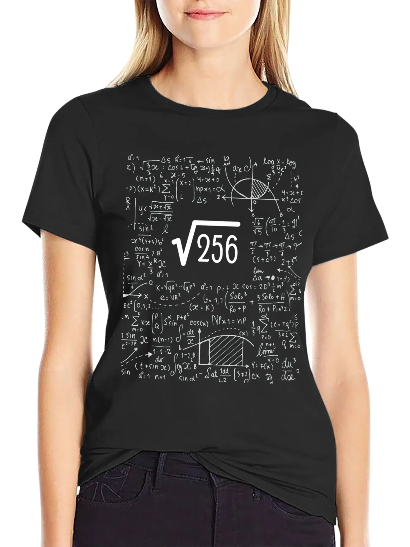 16th Birthday Square Root Of 256: 16 Years Old Basic Graphic T-Shirt – Daily Comfort In Soft Cotton