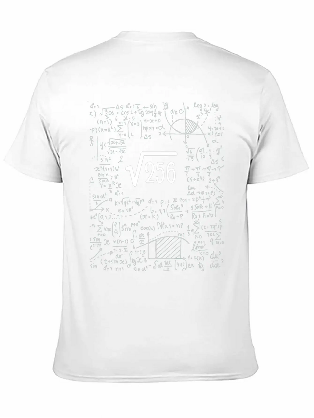 16th Birthday Square Root Of 256: 16 Years Old Basic Graphic T-Shirt – Daily Comfort In Soft Cotton