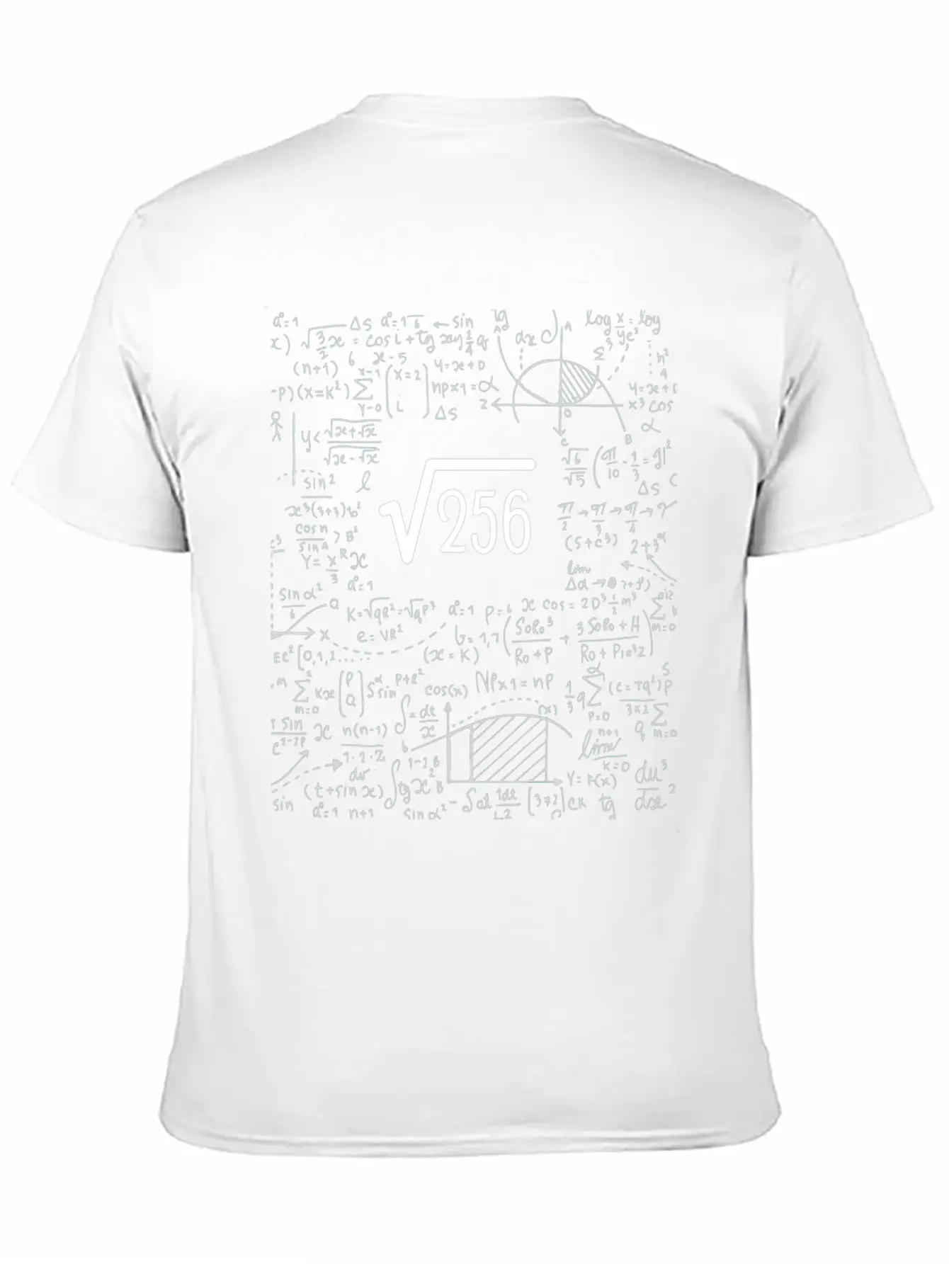 16th Birthday Square Root Of 256: 16 Years Old Basic Graphic T-Shirt – Daily Comfort In Soft Cotton