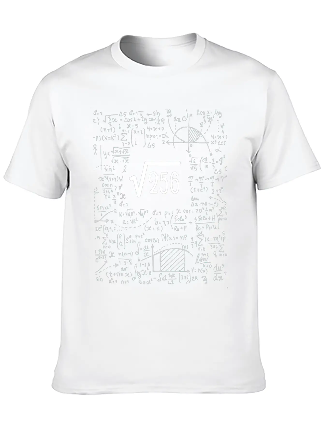 16th Birthday Square Root Of 256: 16 Years Old Basic Graphic T-Shirt – Daily Comfort In Soft Cotton