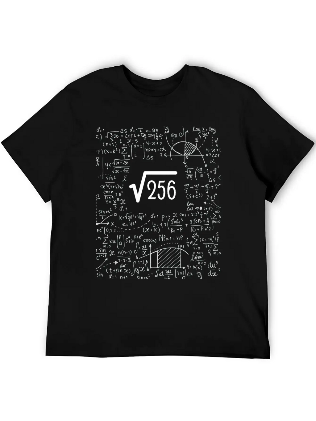16th Birthday Square Root Of 256: 16 Years Old Basic Graphic T-Shirt – Daily Comfort In Soft Cotton