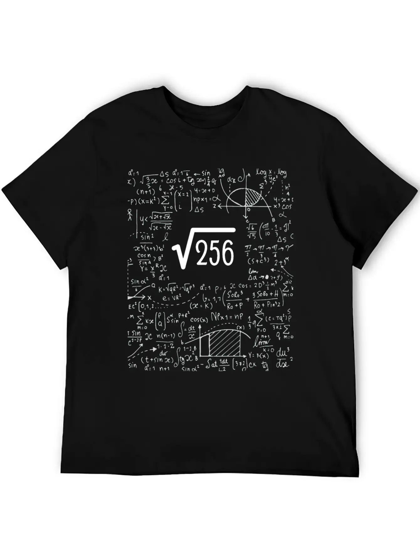 16th Birthday Square Root Of 256: 16 Years Old Basic Graphic T-Shirt – Daily Comfort In Soft Cotton