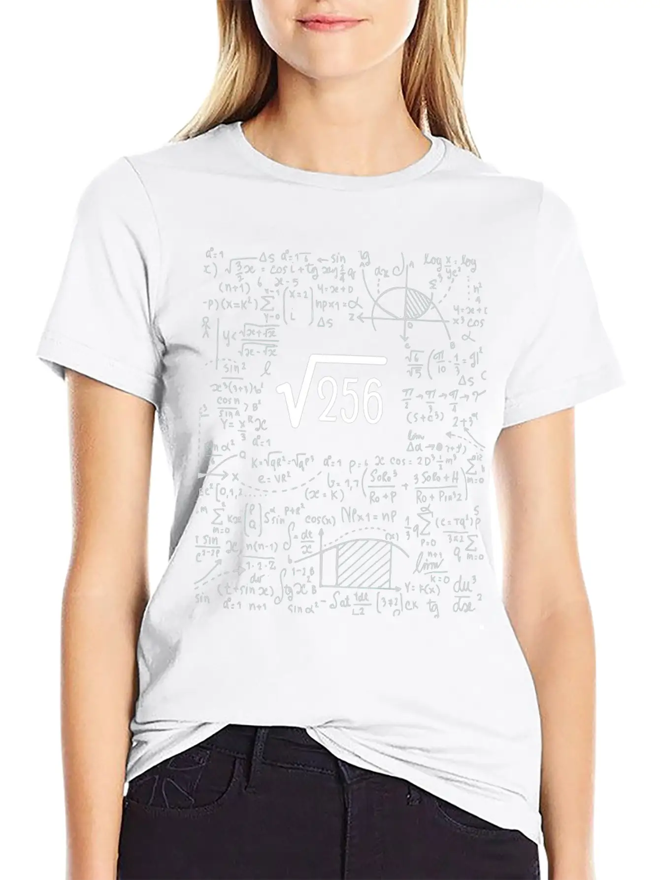 16th Birthday Square Root Of 256: 16 Years Old Basic Graphic T-Shirt – Daily Comfort In Soft Cotton