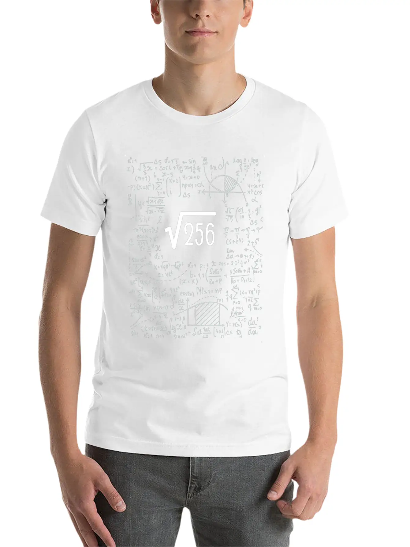 16th Birthday Square Root Of 256: 16 Years Old Basic Graphic T-Shirt – Daily Comfort In Soft Cotton
