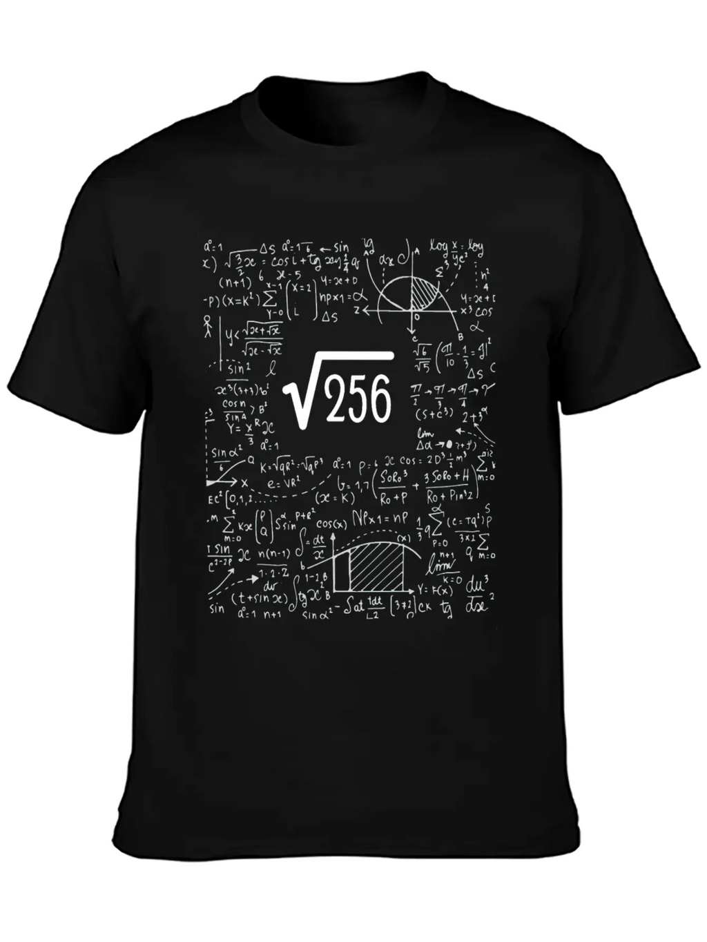 16th Birthday Square Root Of 256: 16 Years Old Basic Graphic T-Shirt – Daily Comfort In Soft Cotton