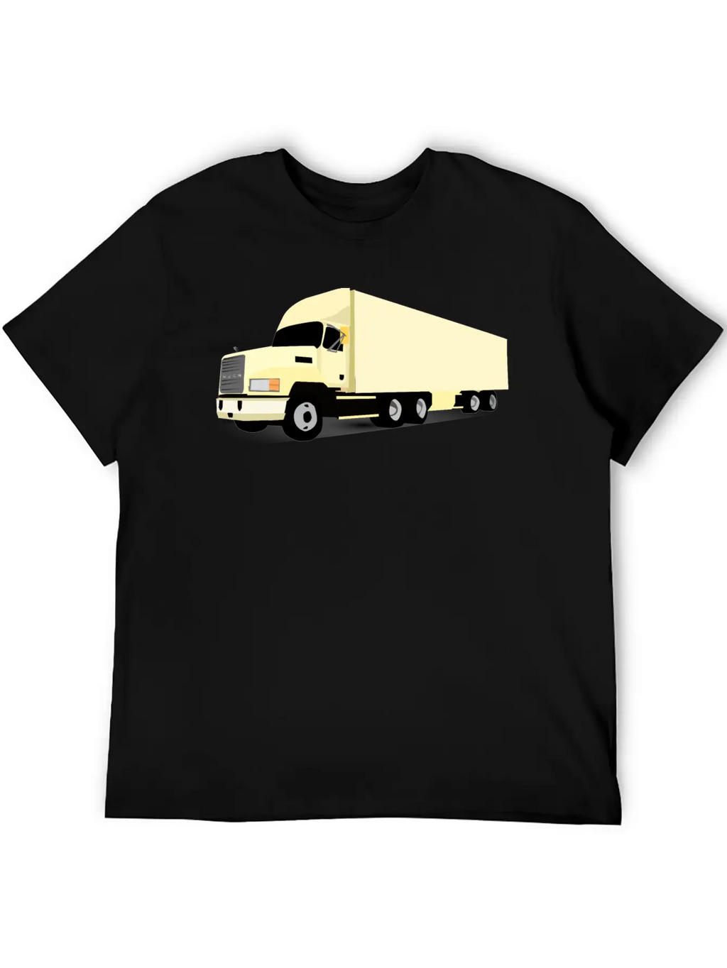 18 Wheeler Truck Breathable Soft Cotton T-Shirt – Timeless Casual Look