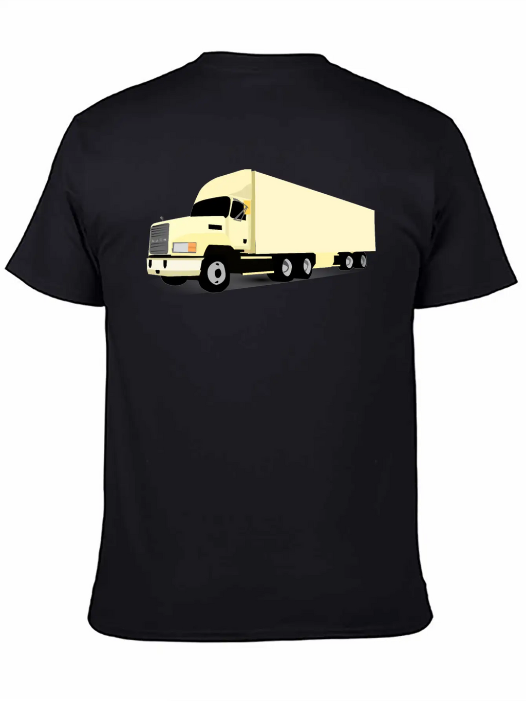 18 Wheeler Truck Breathable Soft Cotton T-Shirt – Timeless Casual Look