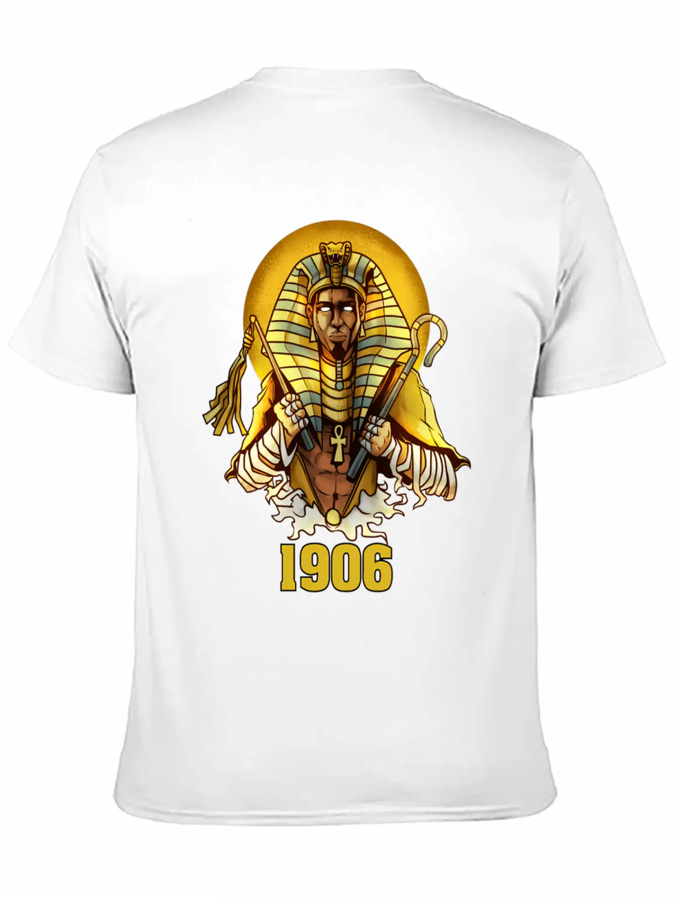 1906 Sphinx Alpha Ace Fraternity Pharoah Essential Cotton Tee For Daily Outfits – Unisex Style