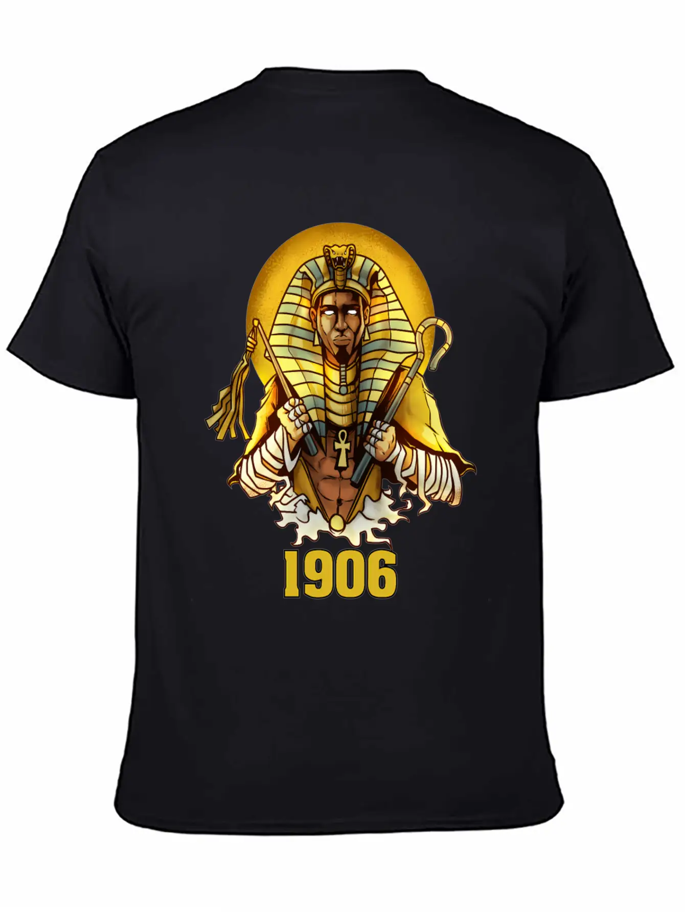 1906 Sphinx Alpha Ace Fraternity Pharoah Essential Cotton Tee For Daily Outfits – Unisex Style