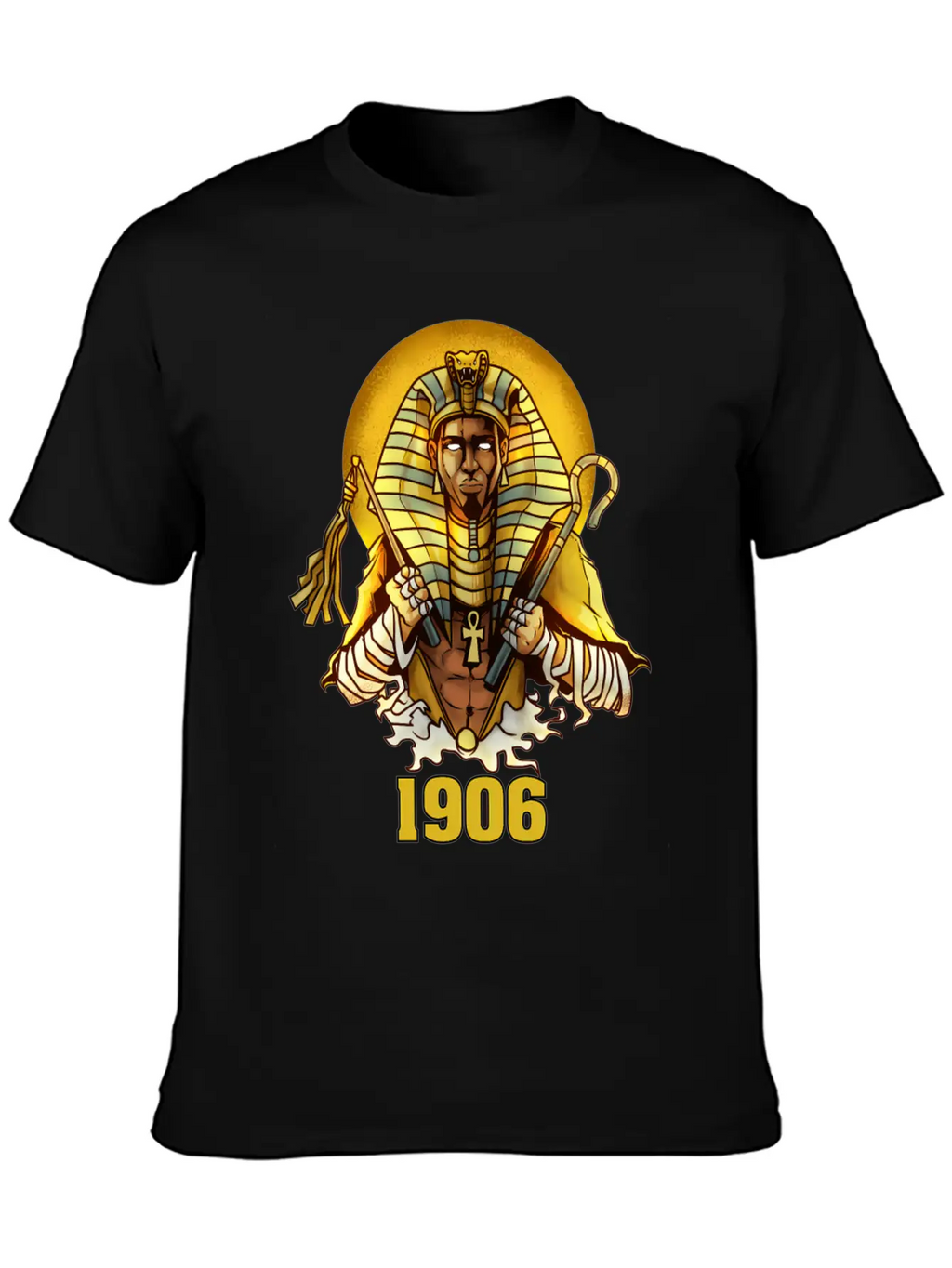 1906 Sphinx Alpha Ace Fraternity Pharoah Essential Cotton Tee For Daily Outfits – Unisex Style