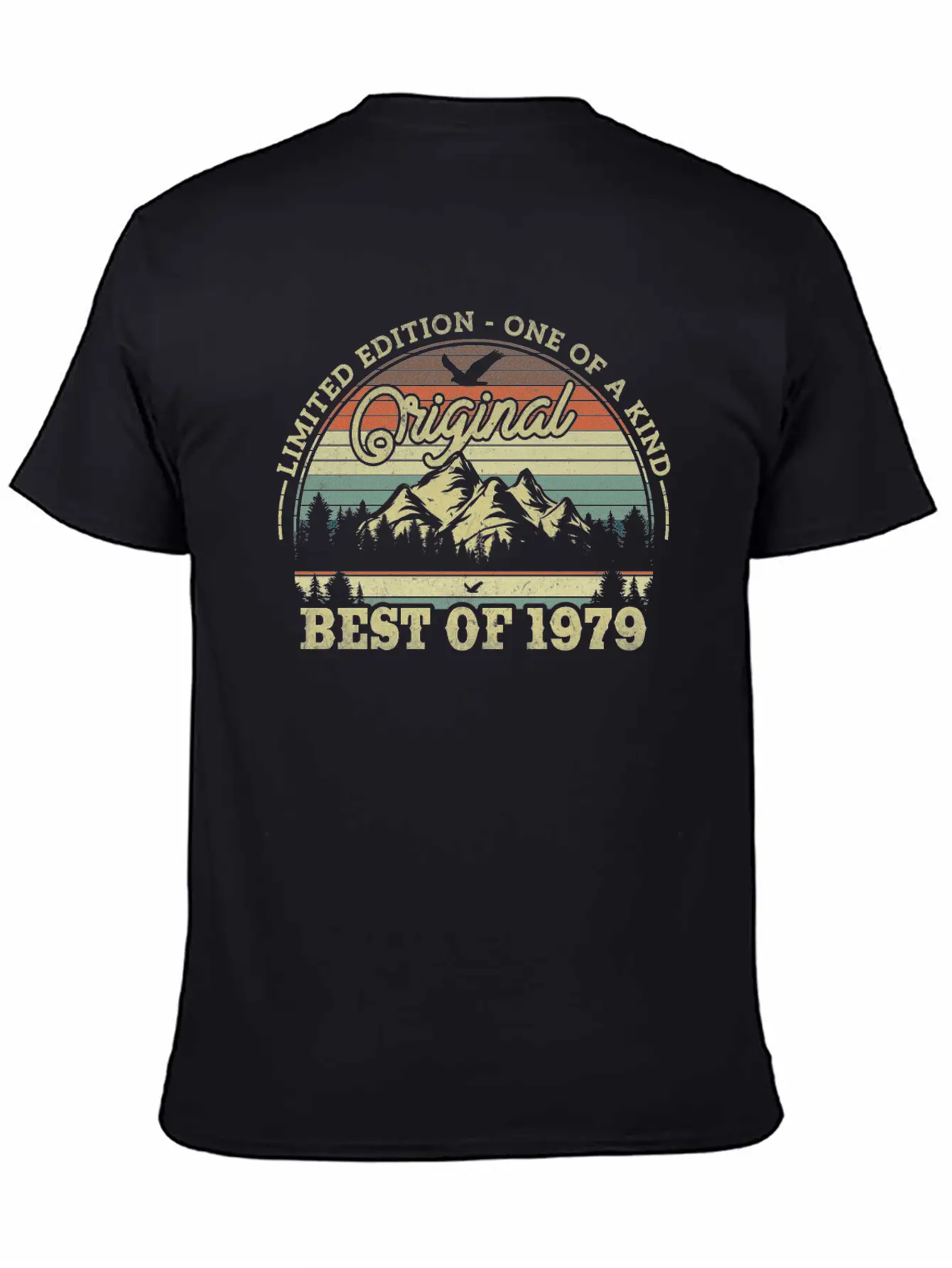 1979 Vintage Birthday Gift Relaxed Everyday Tee – Lightweight And Durable Cotton