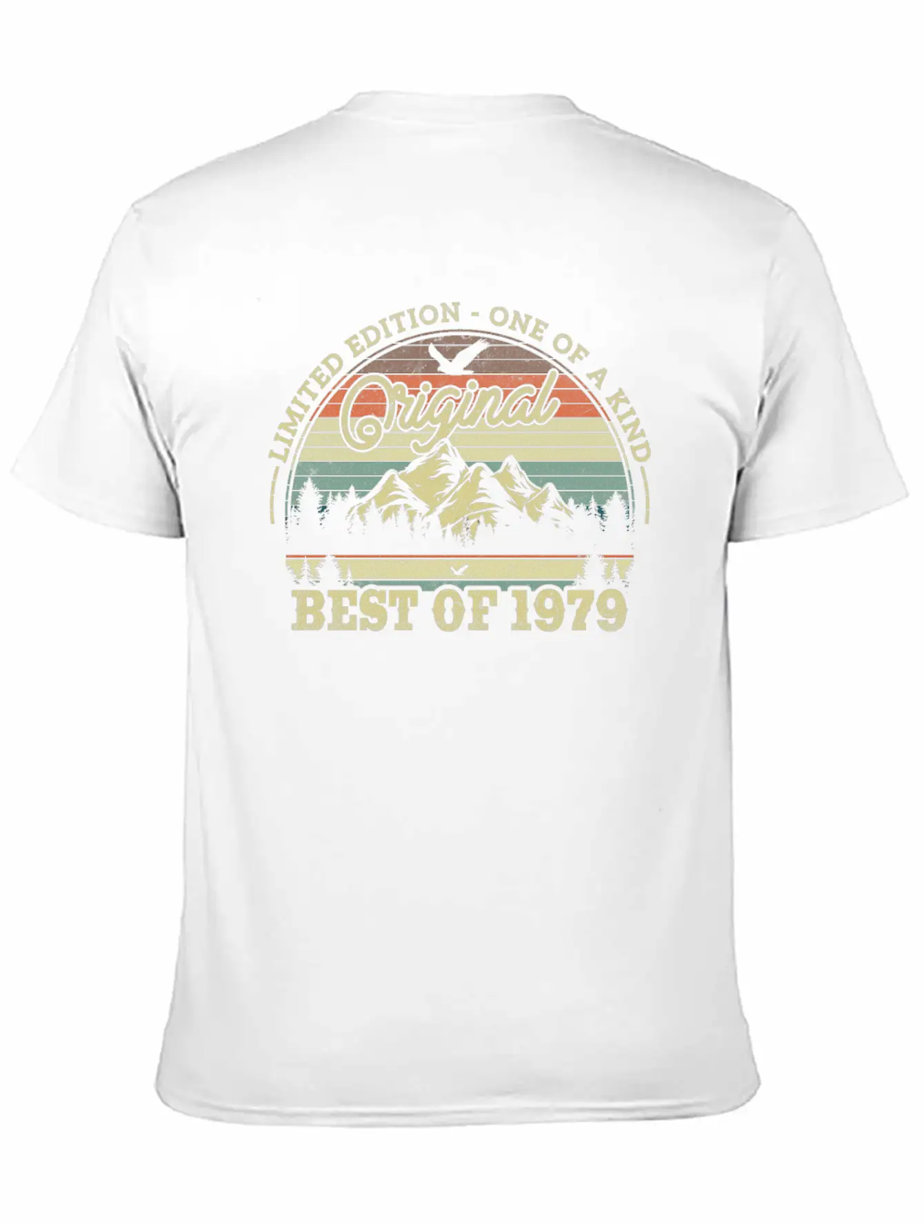 1979 Vintage Birthday Gift Relaxed Everyday Tee – Lightweight And Durable Cotton