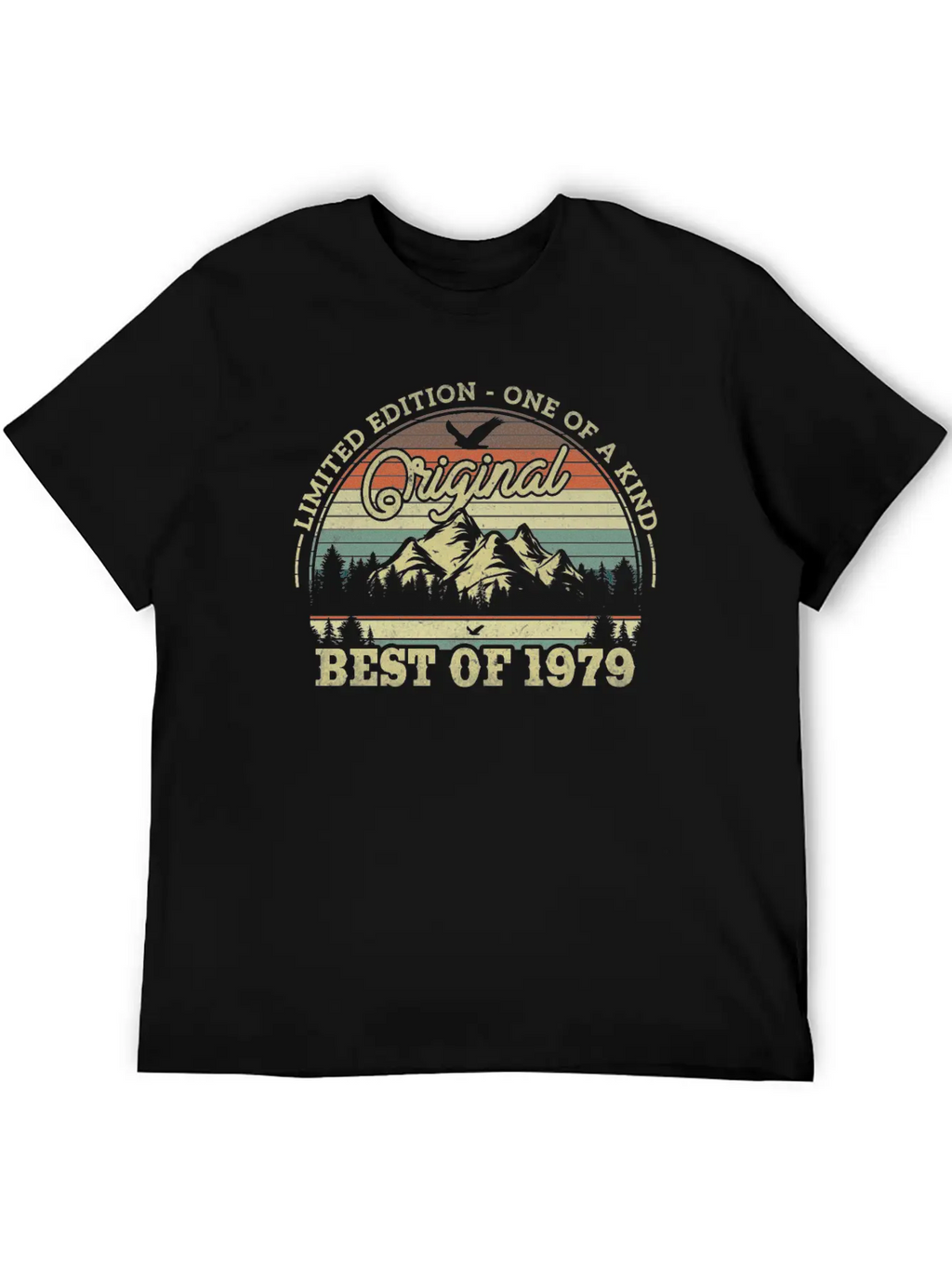 1979 Vintage Birthday Gift Relaxed Everyday Tee – Lightweight And Durable Cotton
