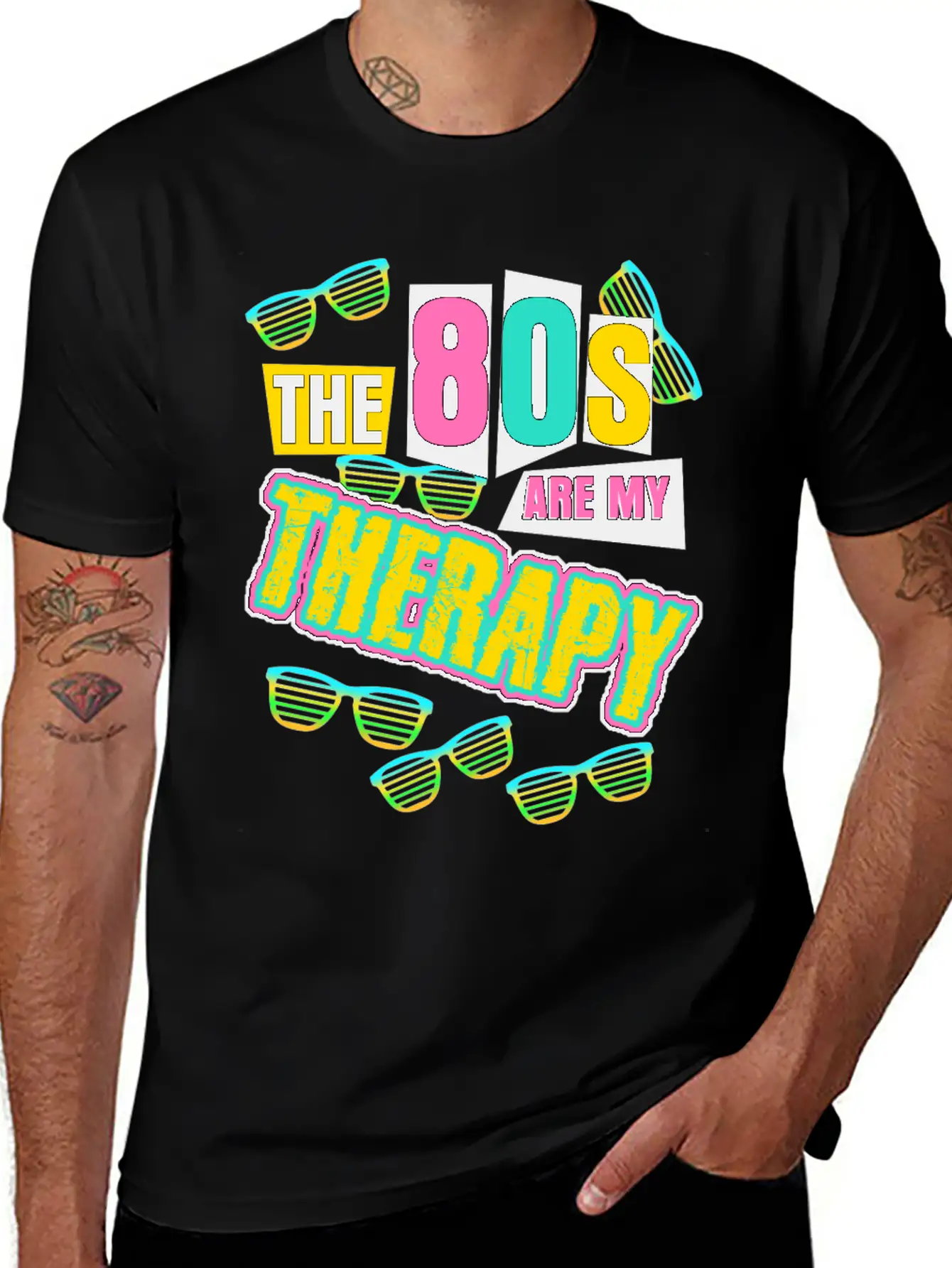1980 Disco Therapy 80s Party 80s Timeless Short Sleeve Tee – Comfy And Minimalist Design