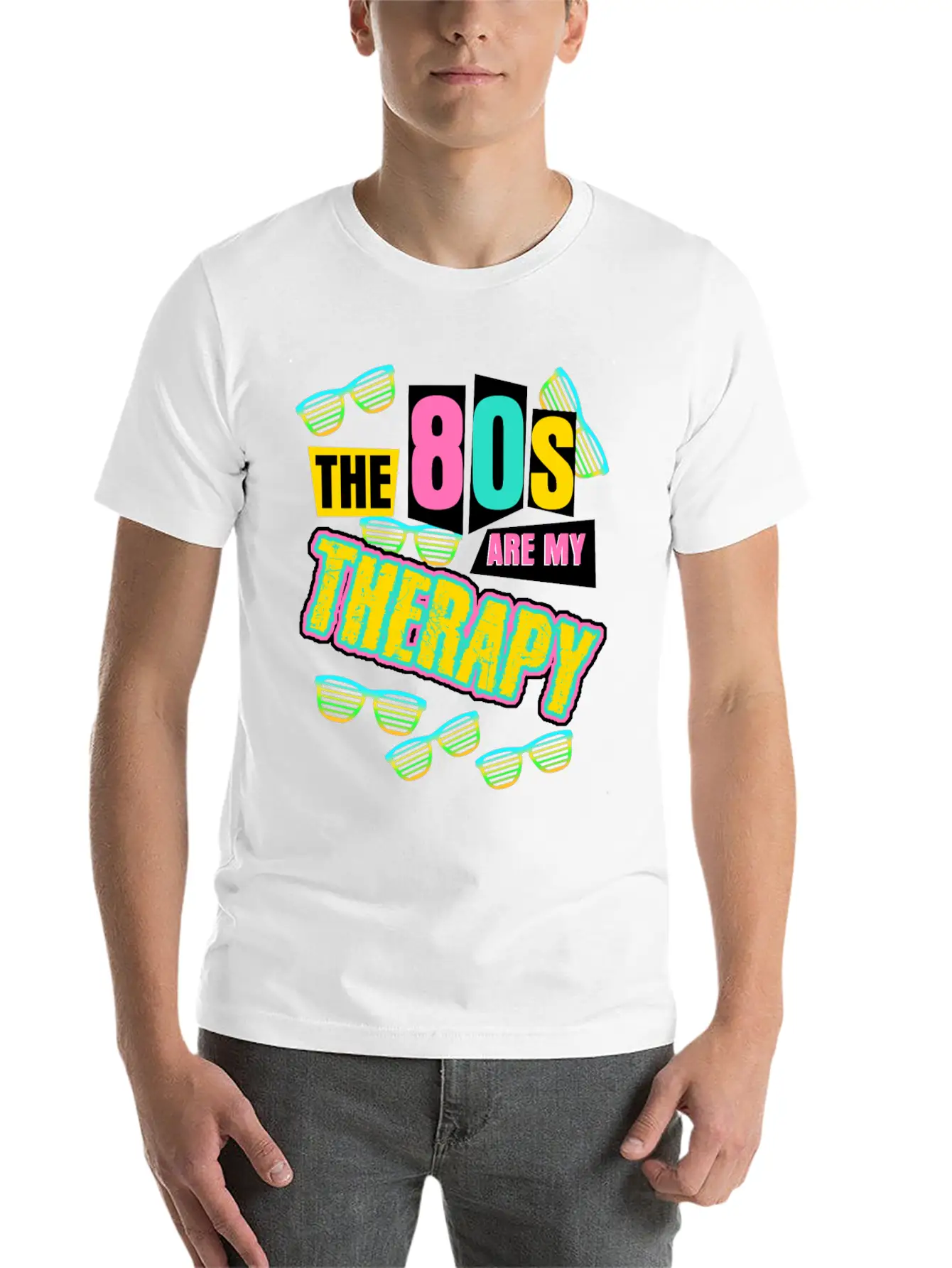 1980 Disco Therapy 80s Party 80s Timeless Short Sleeve Tee – Comfy And Minimalist Design